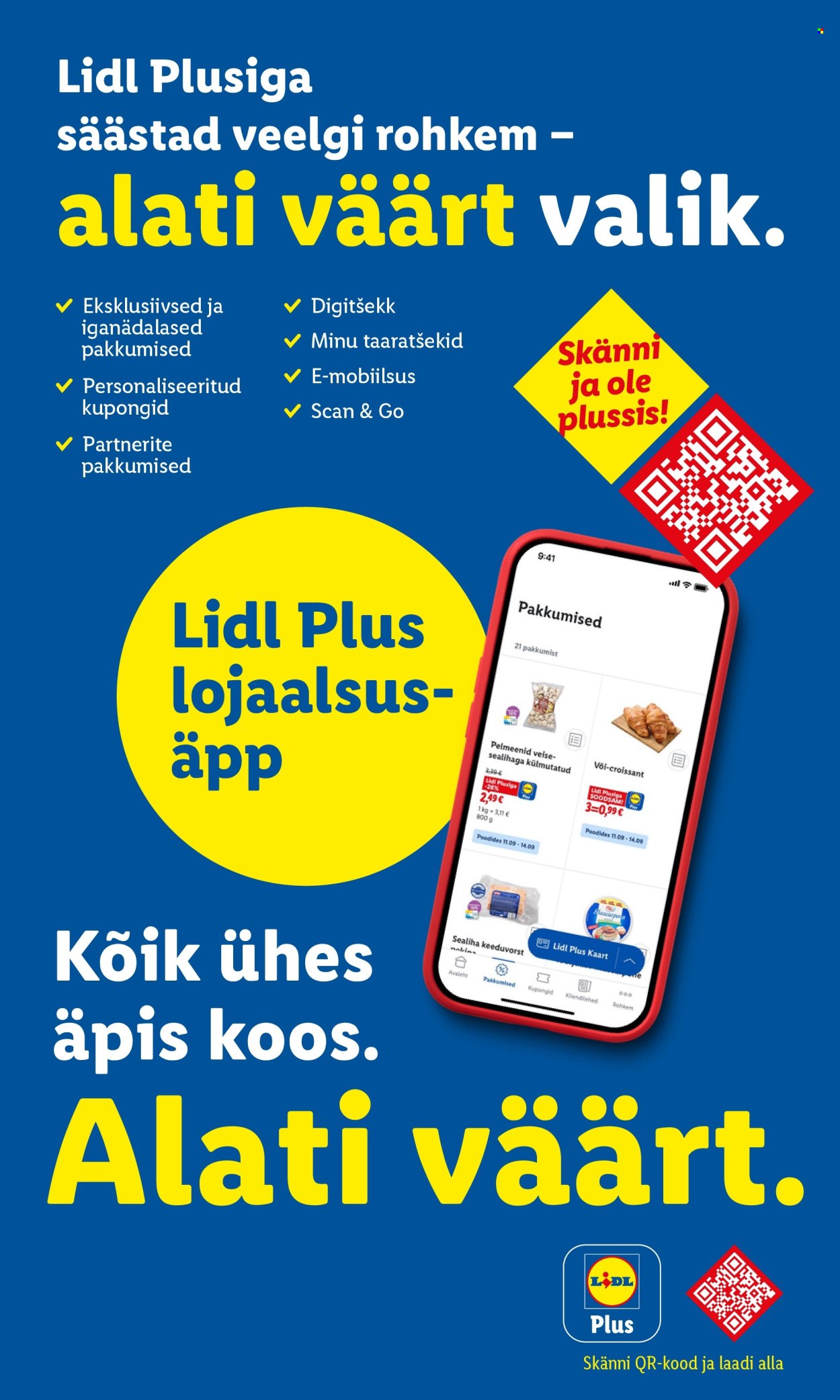 Lidl kliendileht - 22.09.2025 - 28.09.2025. Lehekülg 67