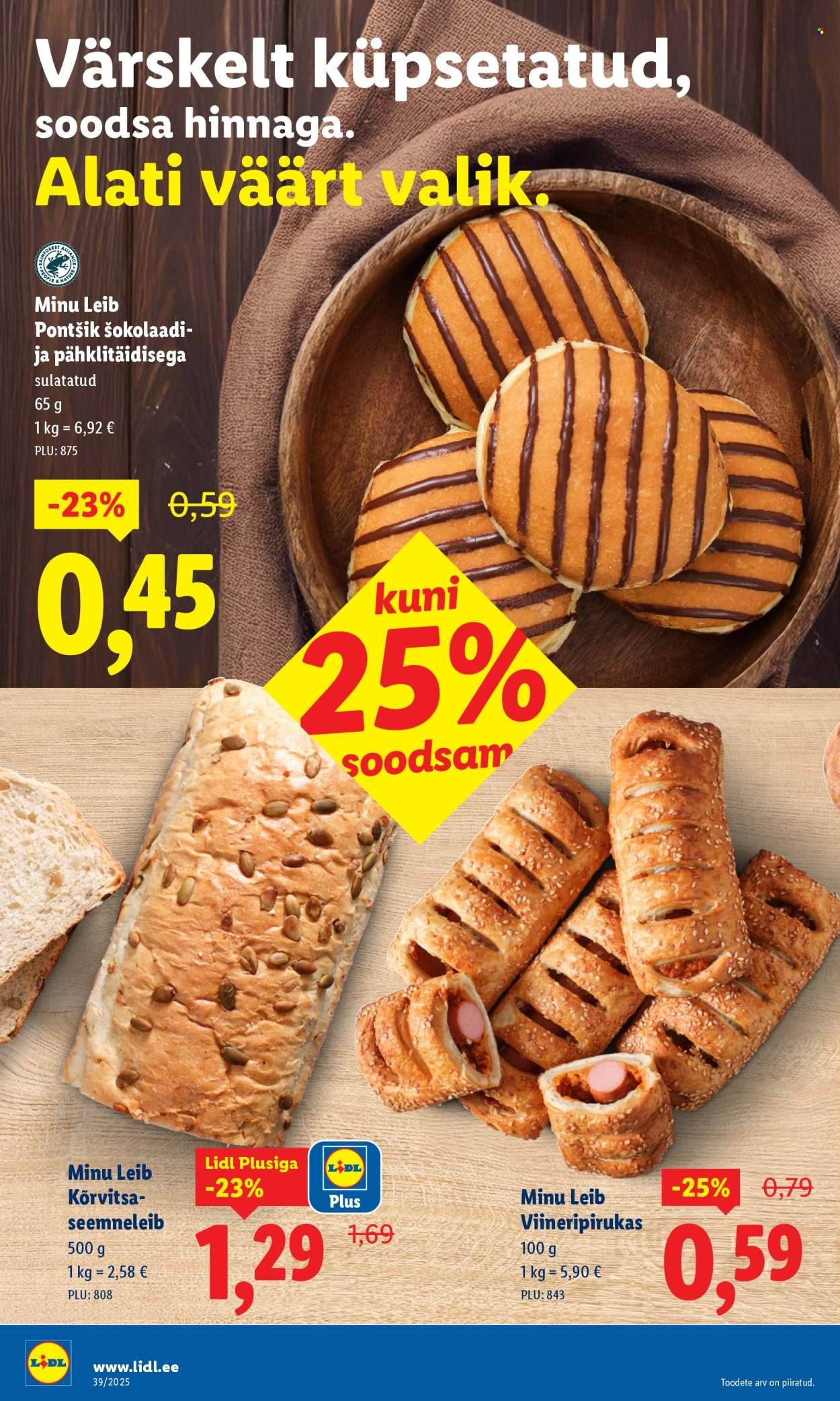 Lidl kliendileht - 22.09.2025 - 28.09.2025. Lehekülg 6