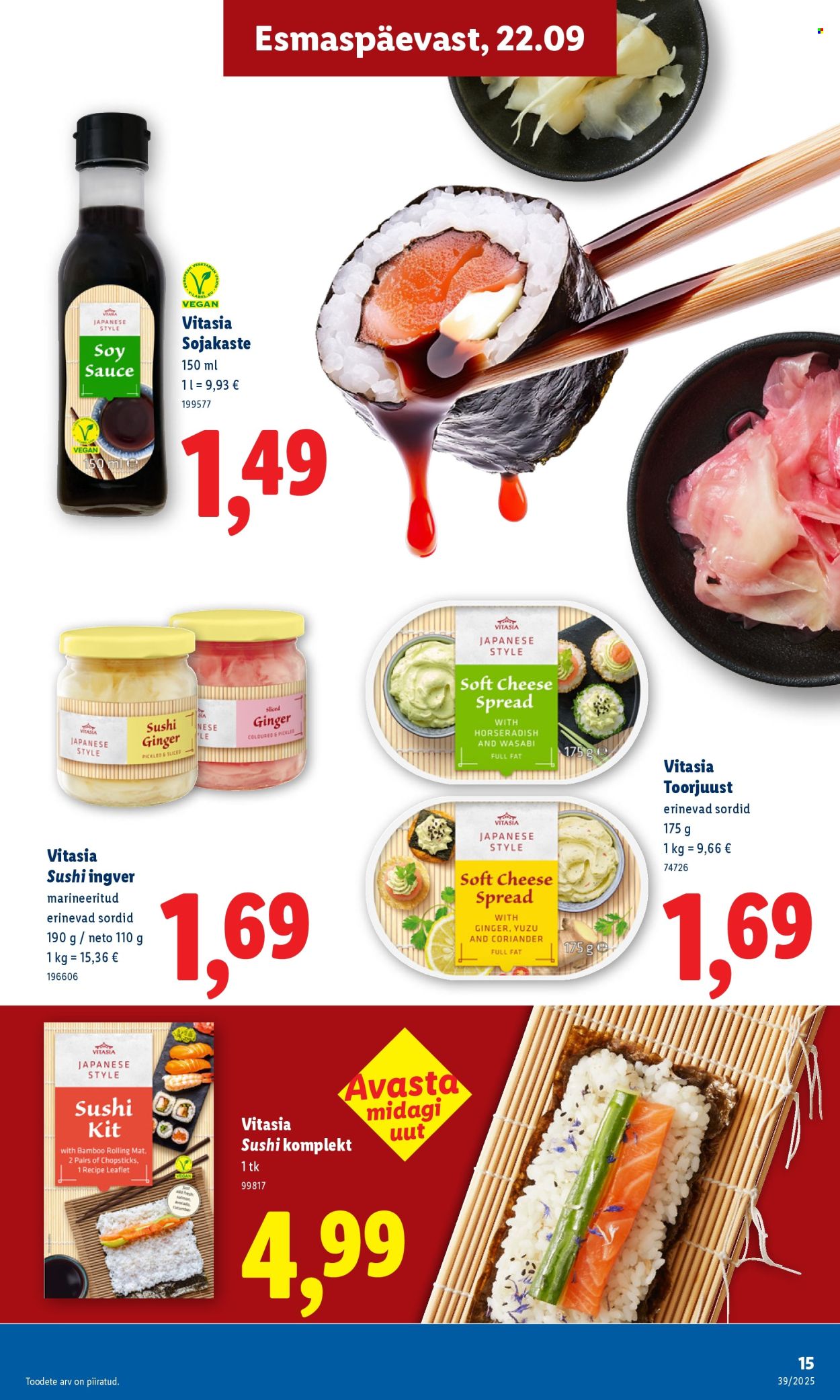 Lidl kliendileht - 22.09.2025 - 28.09.2025. Lehekülg 11