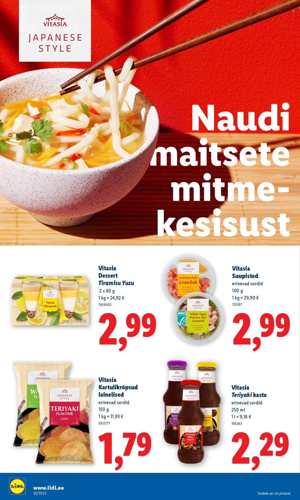 Lidl kliendileht - 22.09.2025 - 28.09.2025. Lehekülg 12