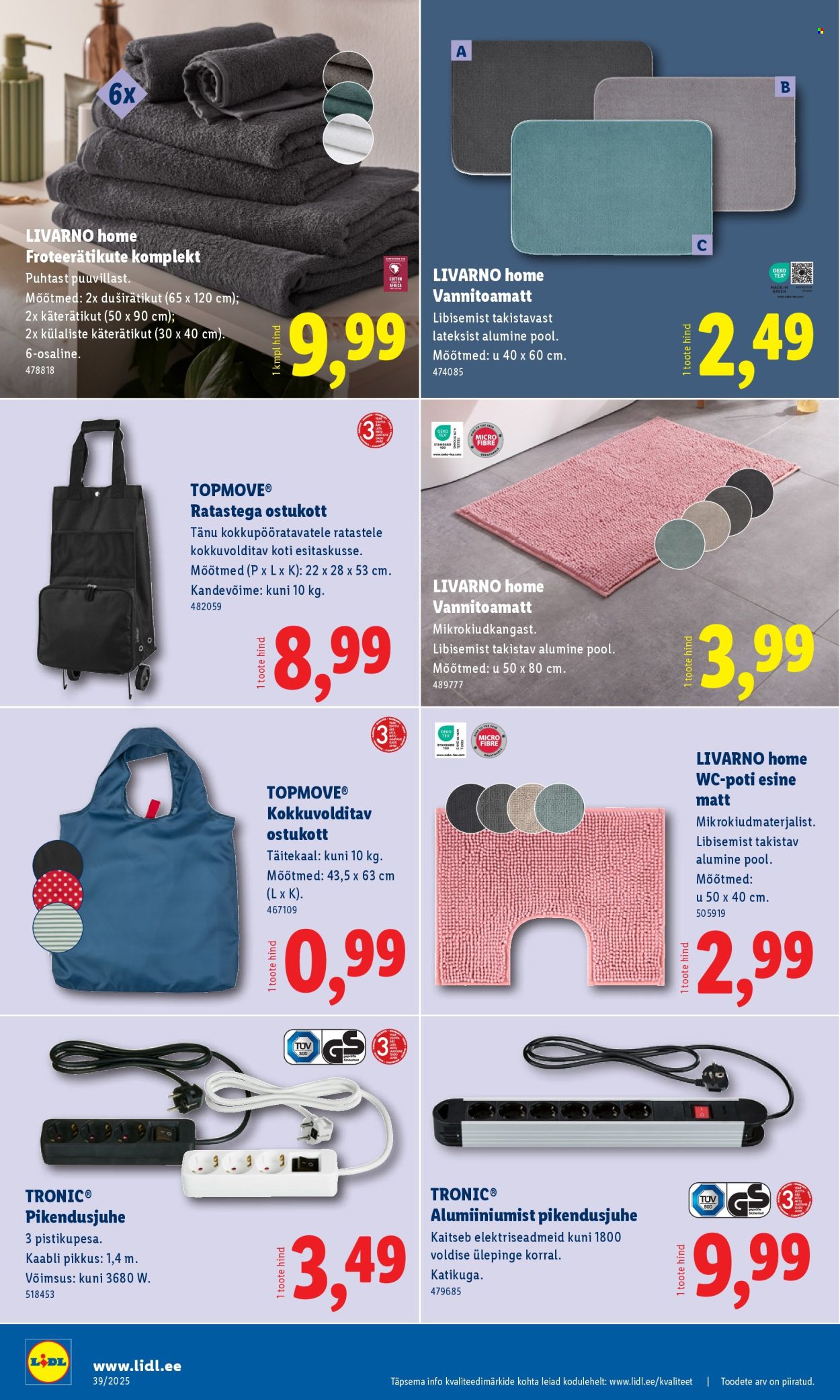 Lidl kliendileht - 22.09.2025 - 28.09.2025. Lehekülg 38