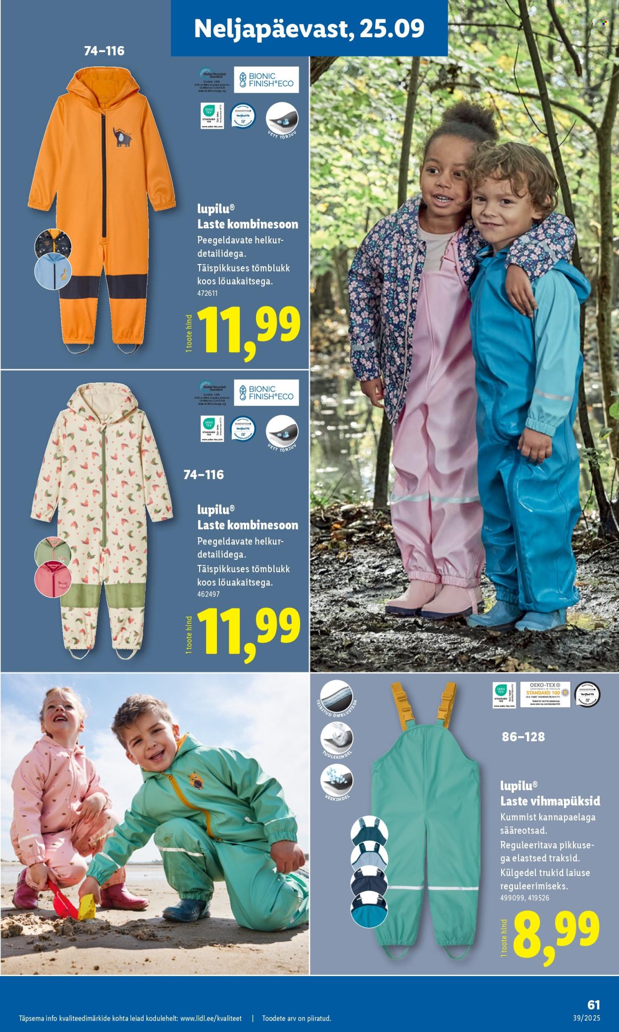 Lidl kliendileht - 22.09.2025 - 28.09.2025. Lehekülg 57
