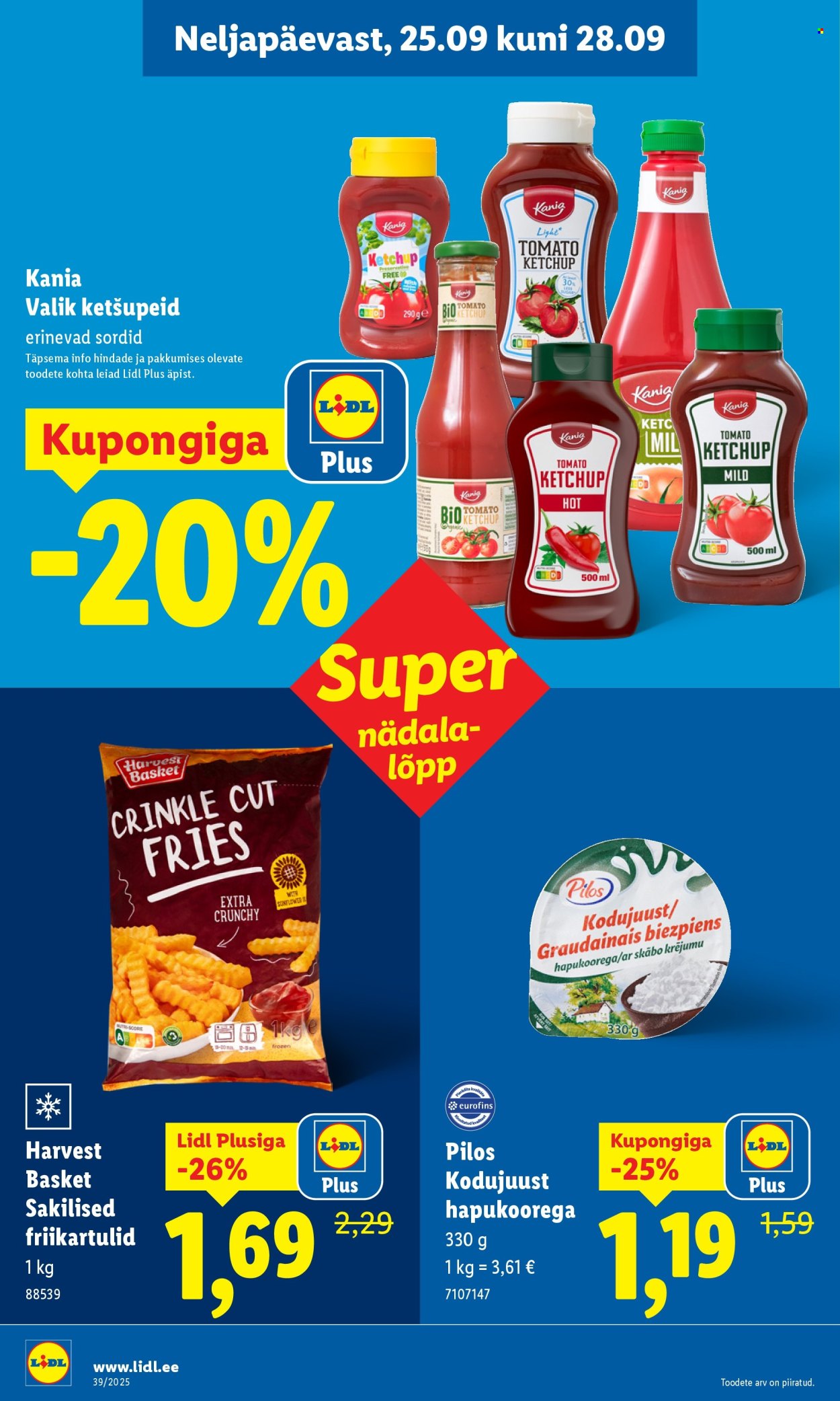 Lidl kliendileht - 22.09.2025 - 28.09.2025. Lehekülg 64