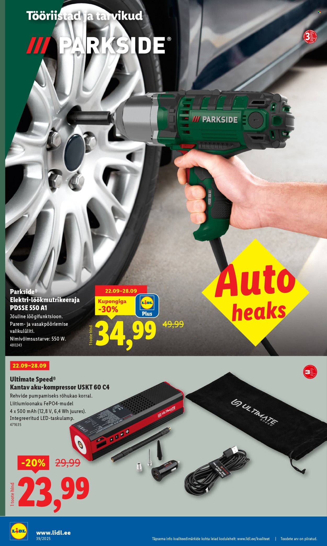 Lidl kliendileht - 22.09.2025 - 28.09.2025. Lehekülg 4