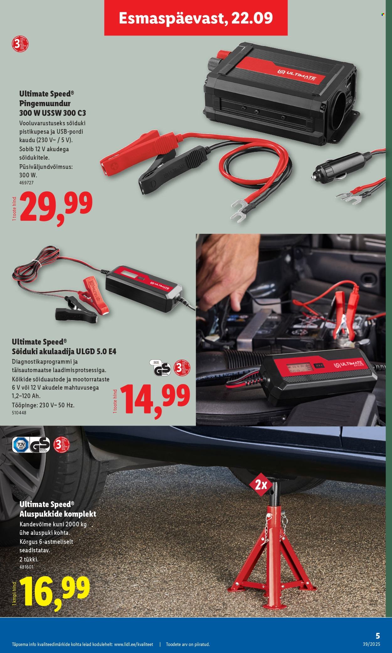 Lidl kliendileht - 22.09.2025 - 28.09.2025. Lehekülg 5