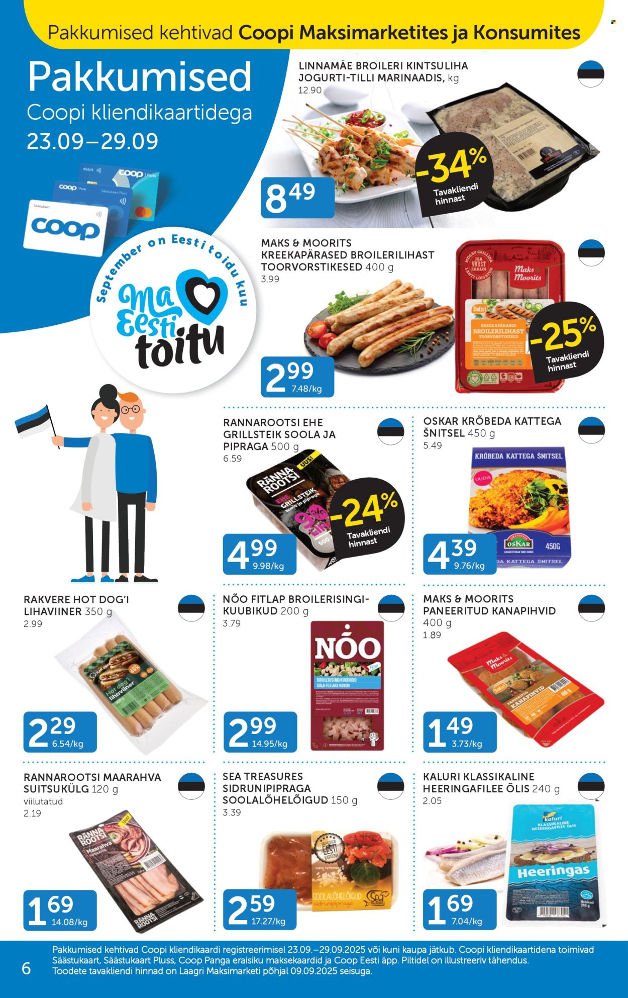 Coop kliendileht - 23.09.2025 - 29.09.2025. Lehekülg 6