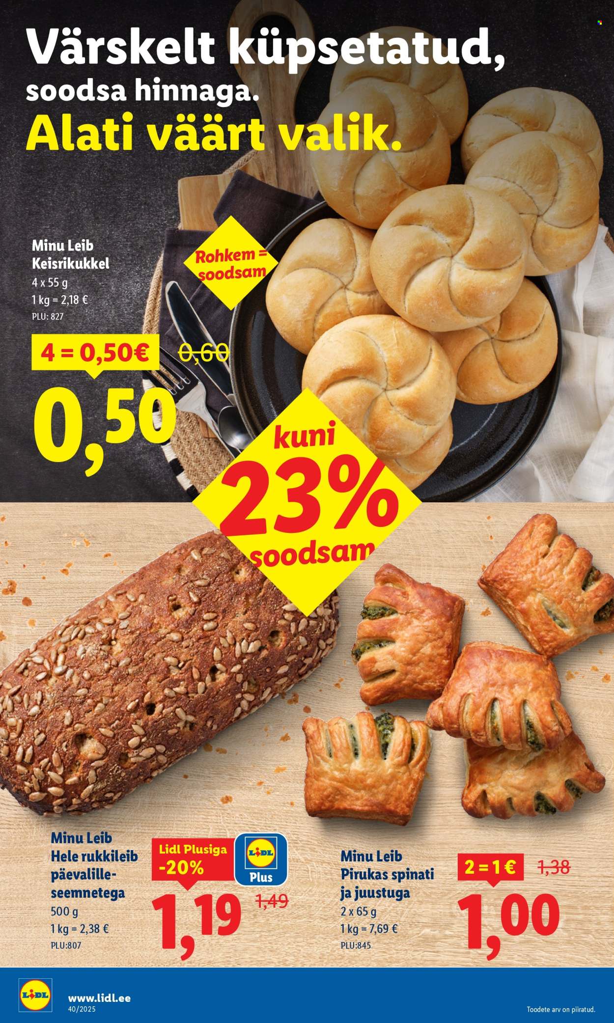 Lidl kliendileht - 29.09.2025 - 05.10.2025. Lehekülg 4