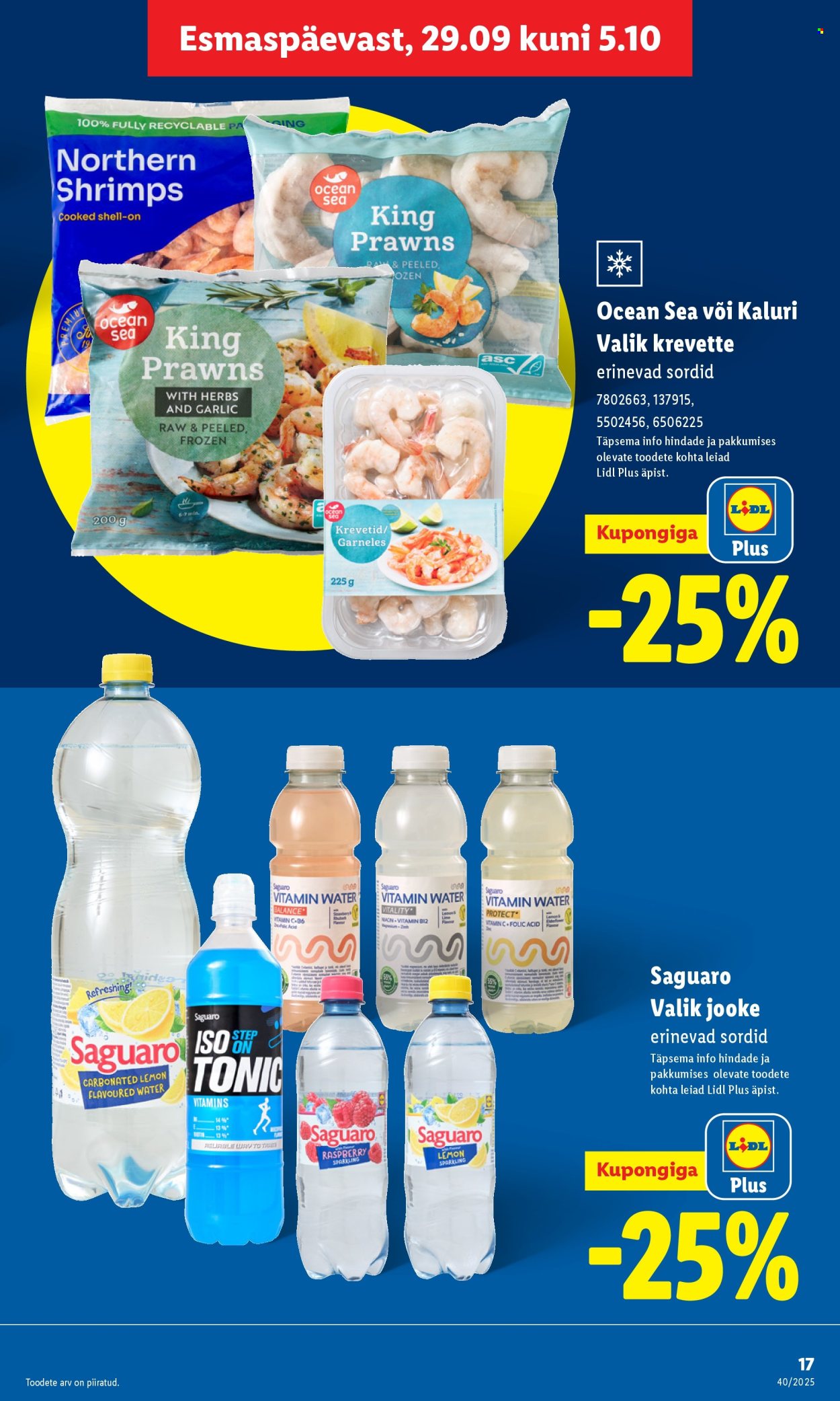 Lidl kliendileht - 29.09.2025 - 05.10.2025. Lehekülg 17