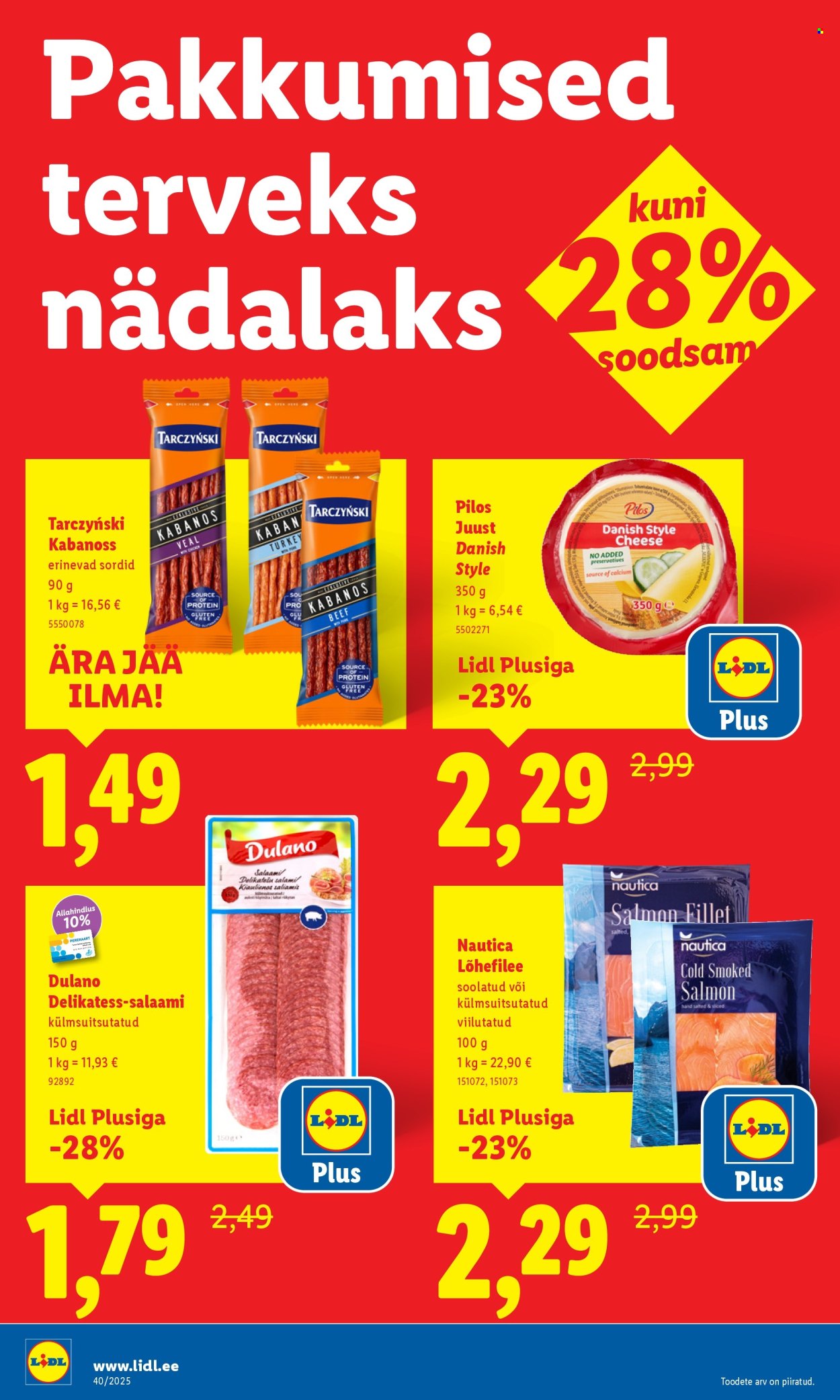 Lidl kliendileht - 29.09.2025 - 05.10.2025. Lehekülg 18