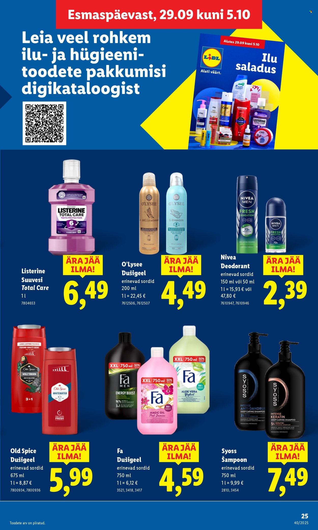 Lidl kliendileht - 29.09.2025 - 05.10.2025. Lehekülg 25