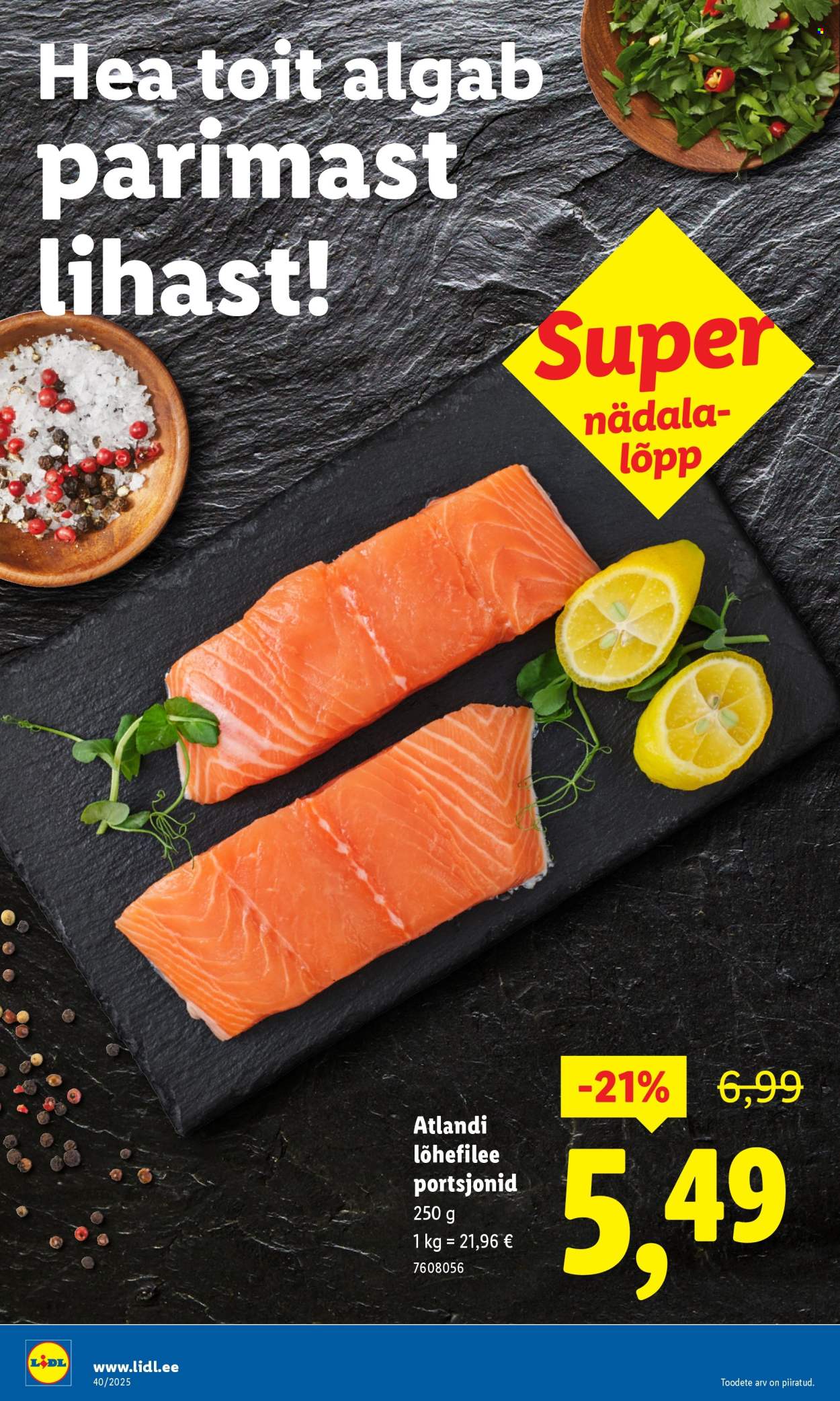 Lidl kliendileht - 29.09.2025 - 05.10.2025. Lehekülg 58