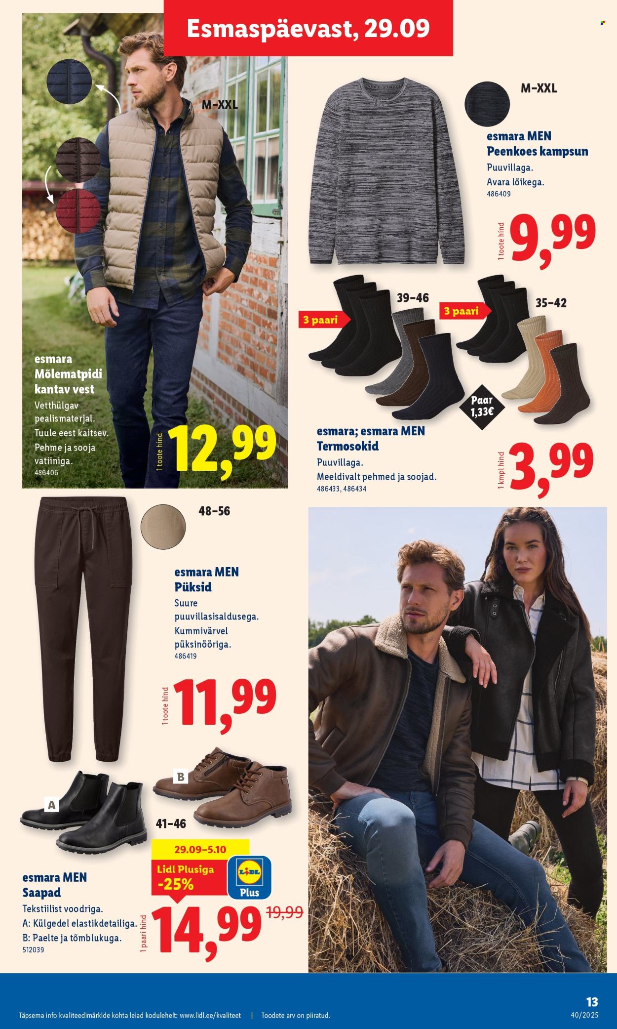 Lidl kliendileht - 29.09.2025 - 05.10.2025. Lehekülg 13