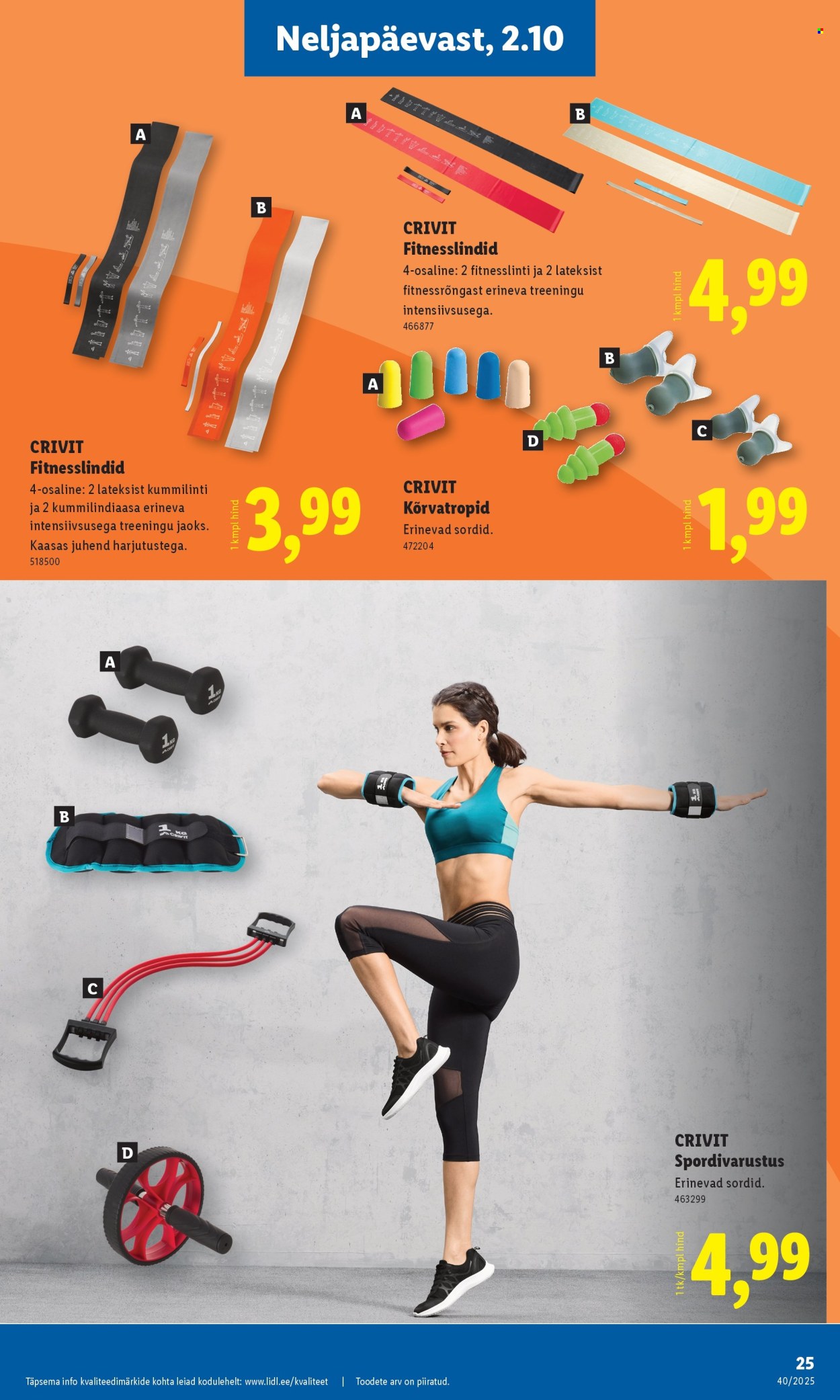 Lidl kliendileht - 29.09.2025 - 05.10.2025. Lehekülg 25