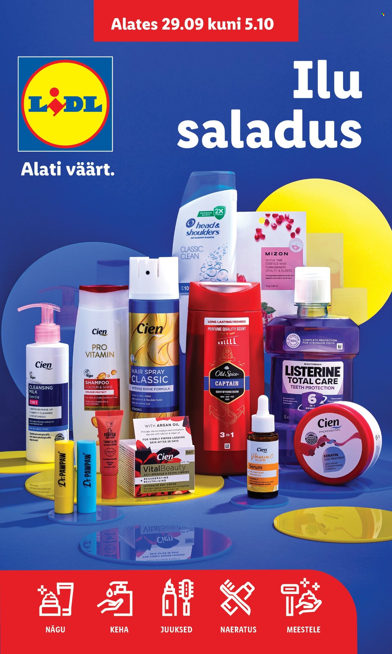 Lidl kliendileht - 29.09.2025 - 05.10.2025. Lehekülg 1