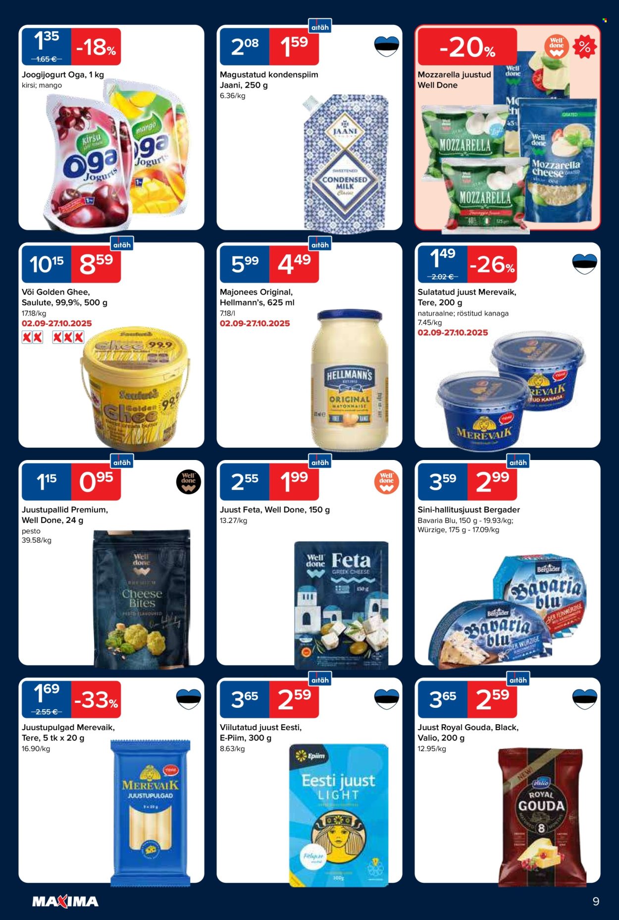 Maxima kliendileht - 30.09.2025 - 06.10.2025. Lehekülg 9