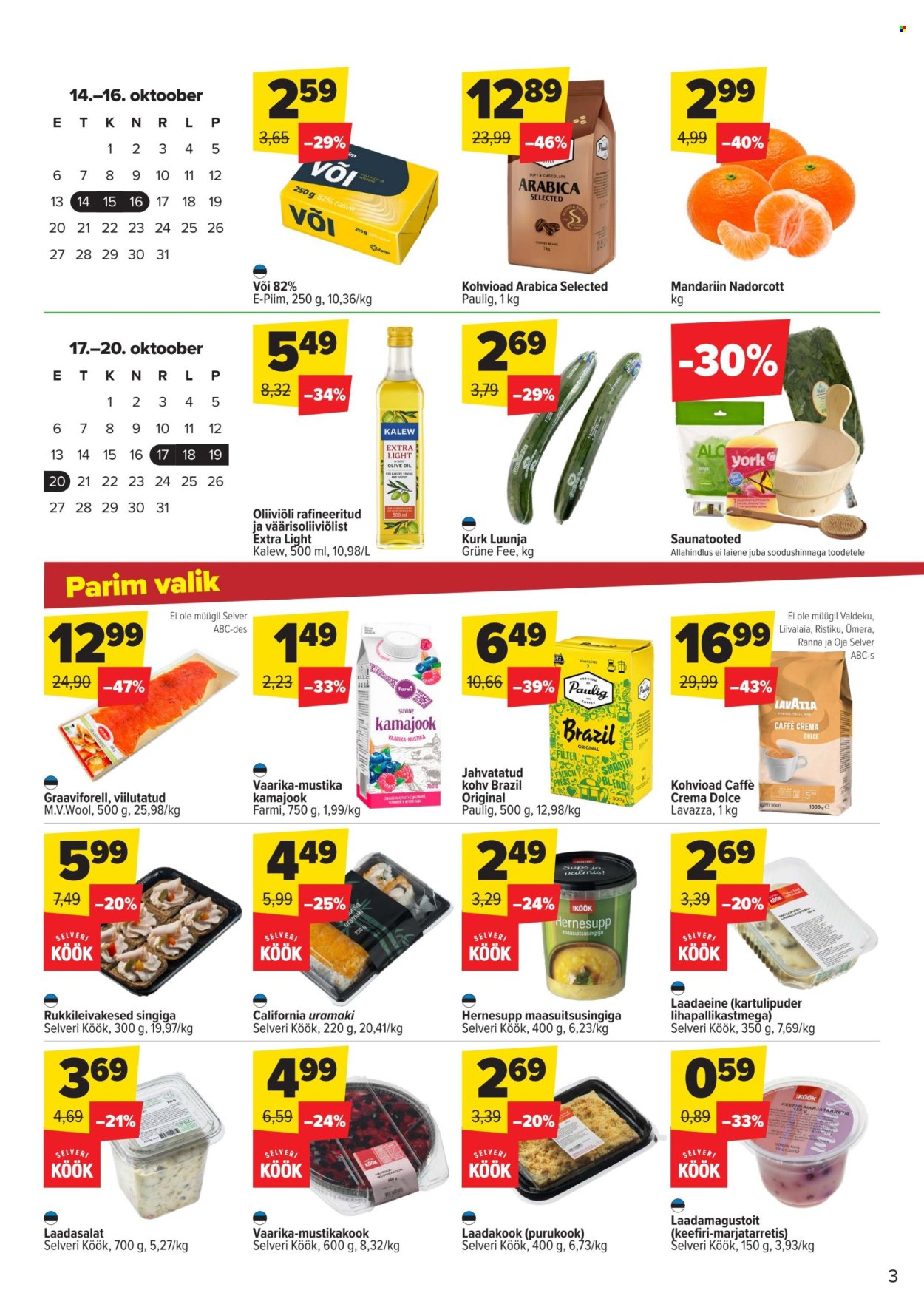 Selver kliendileht - 30.09.2025 - 20.10.2025. Lehekülg 3