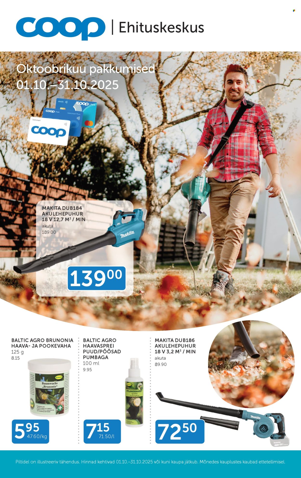 Coop kliendileht - 01.10.2025 - 31.10.2025. Lehekülg 1