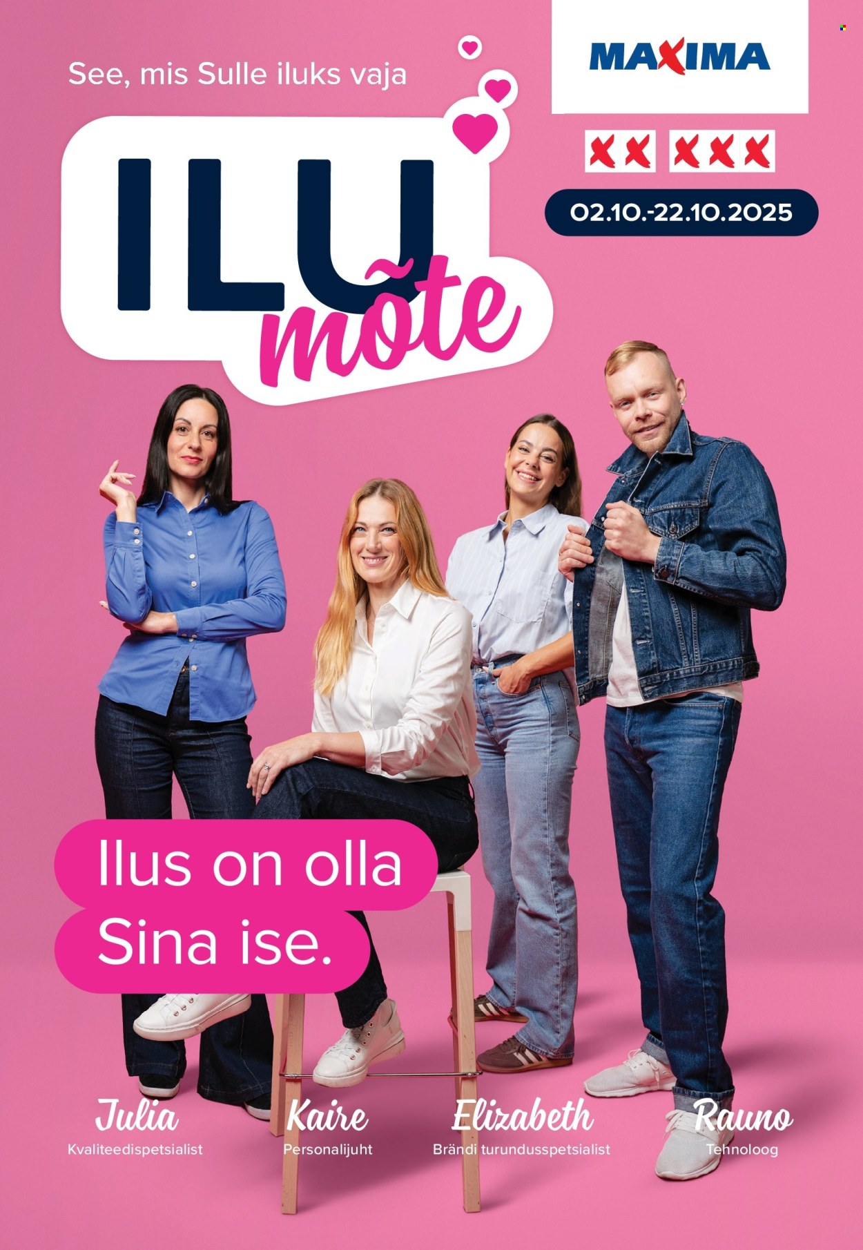 Maxima kliendileht - 02.10.2025 - 22.10.2025. Lehekülg 1