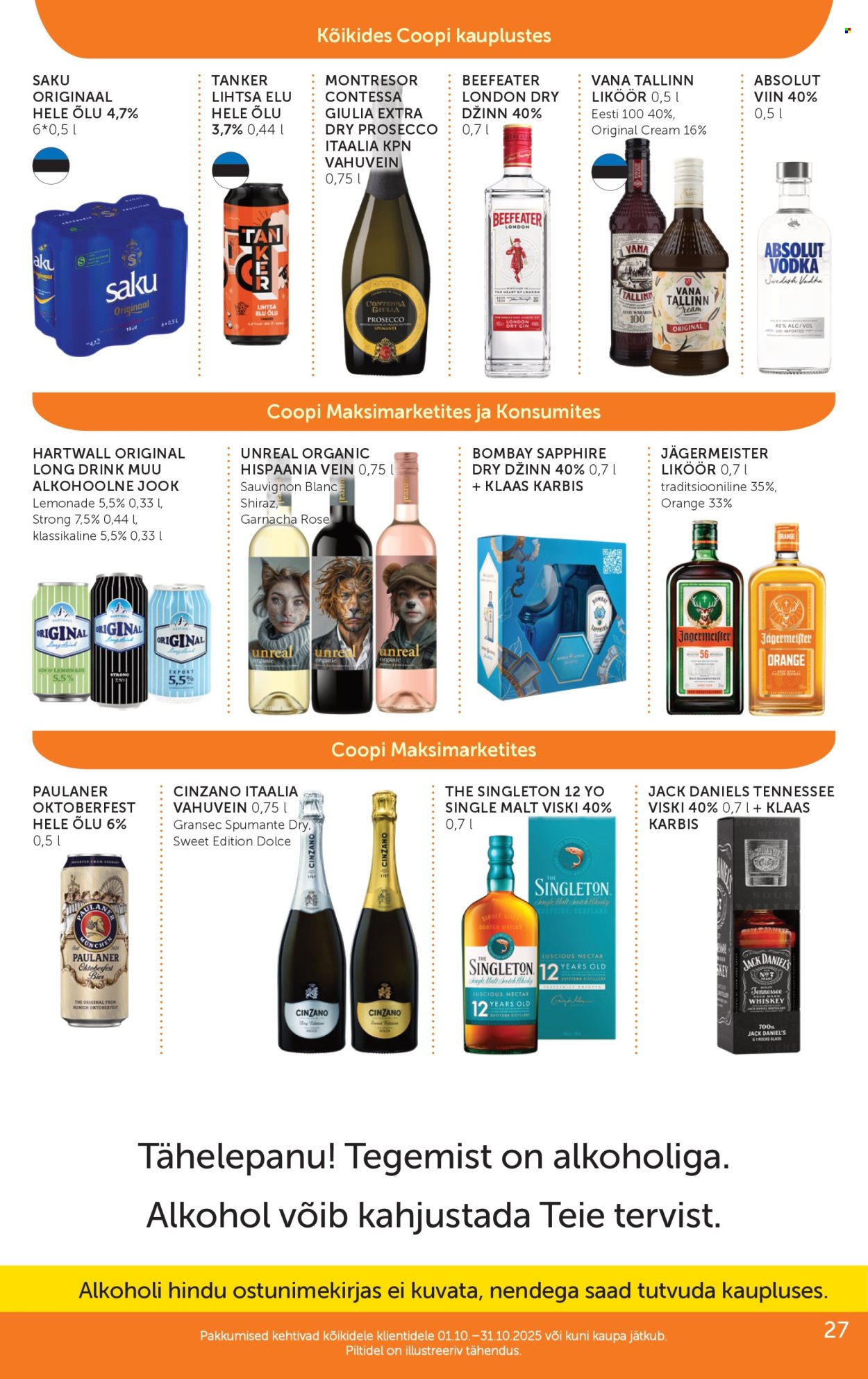 Coop kliendileht - 07.10.2025 - 13.10.2025. Lehekülg 27