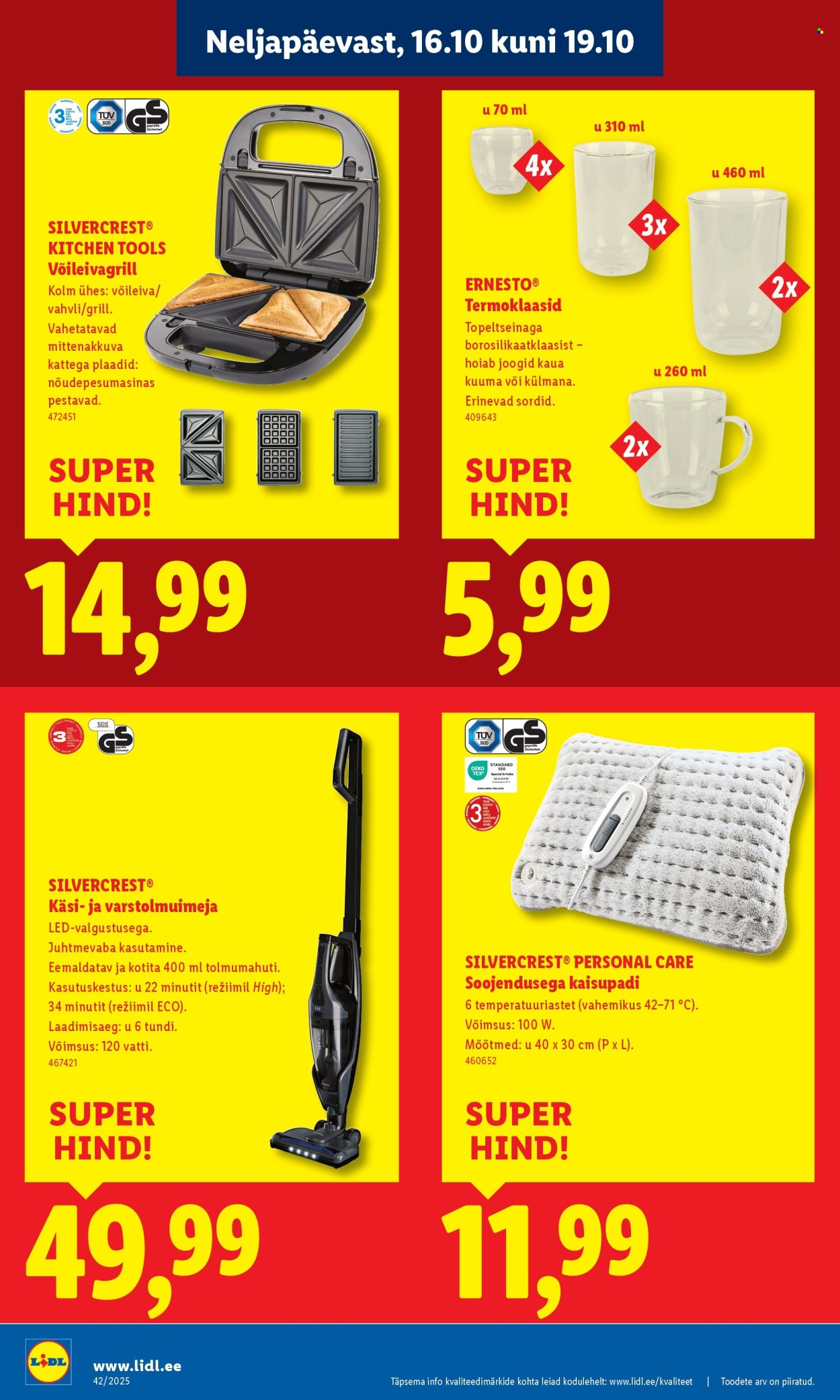 Lidl kliendileht - 16.10.2025 - 19.10.2025. Lehekülg 6