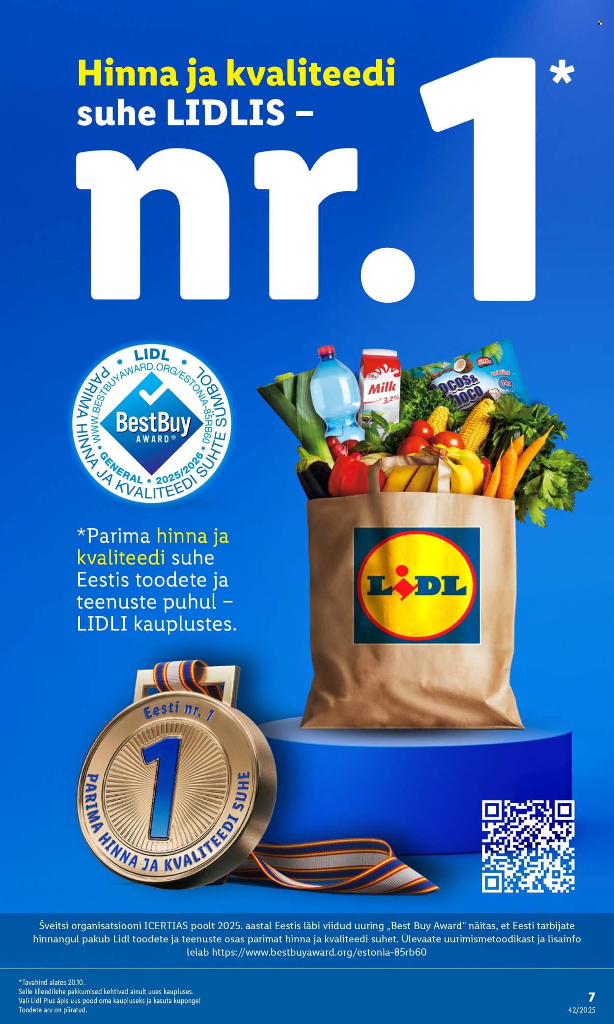 Lidl kliendileht - 16.10.2025 - 19.10.2025. Lehekülg 7