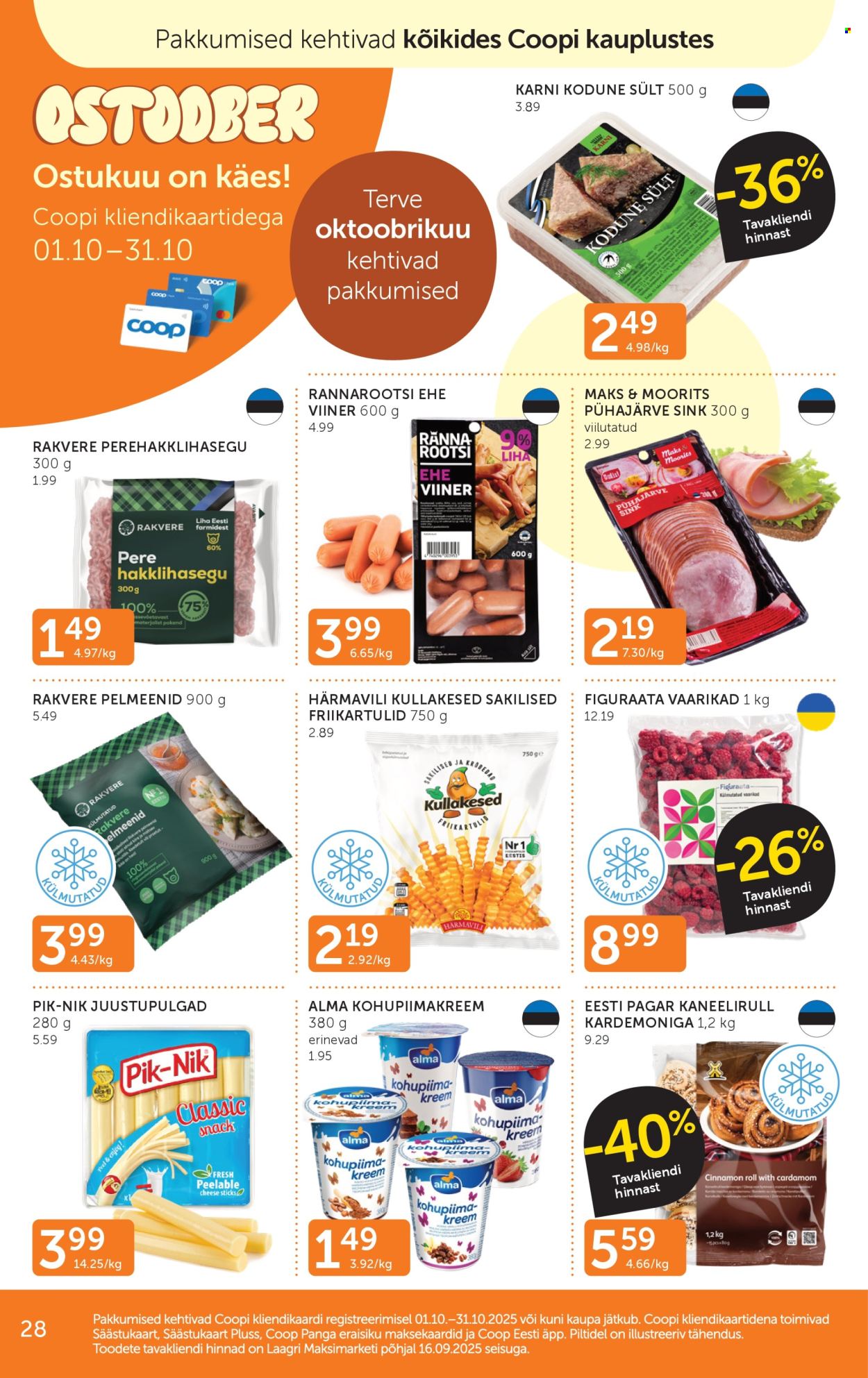 Coop kliendileht - 14.10.2025 - 20.10.2025. Lehekülg 28