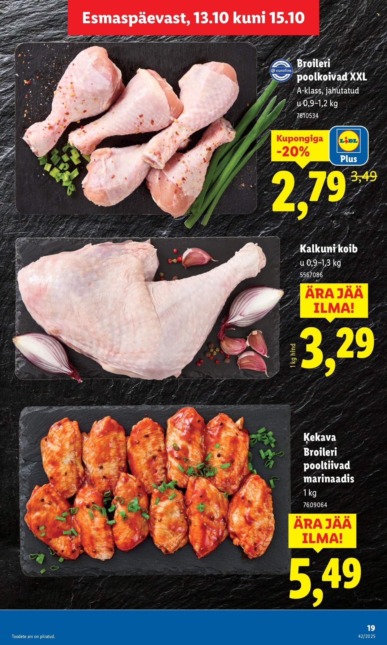 Lidl kliendileht - 16.10.2025 - 19.10.2025. Lehekülg 19