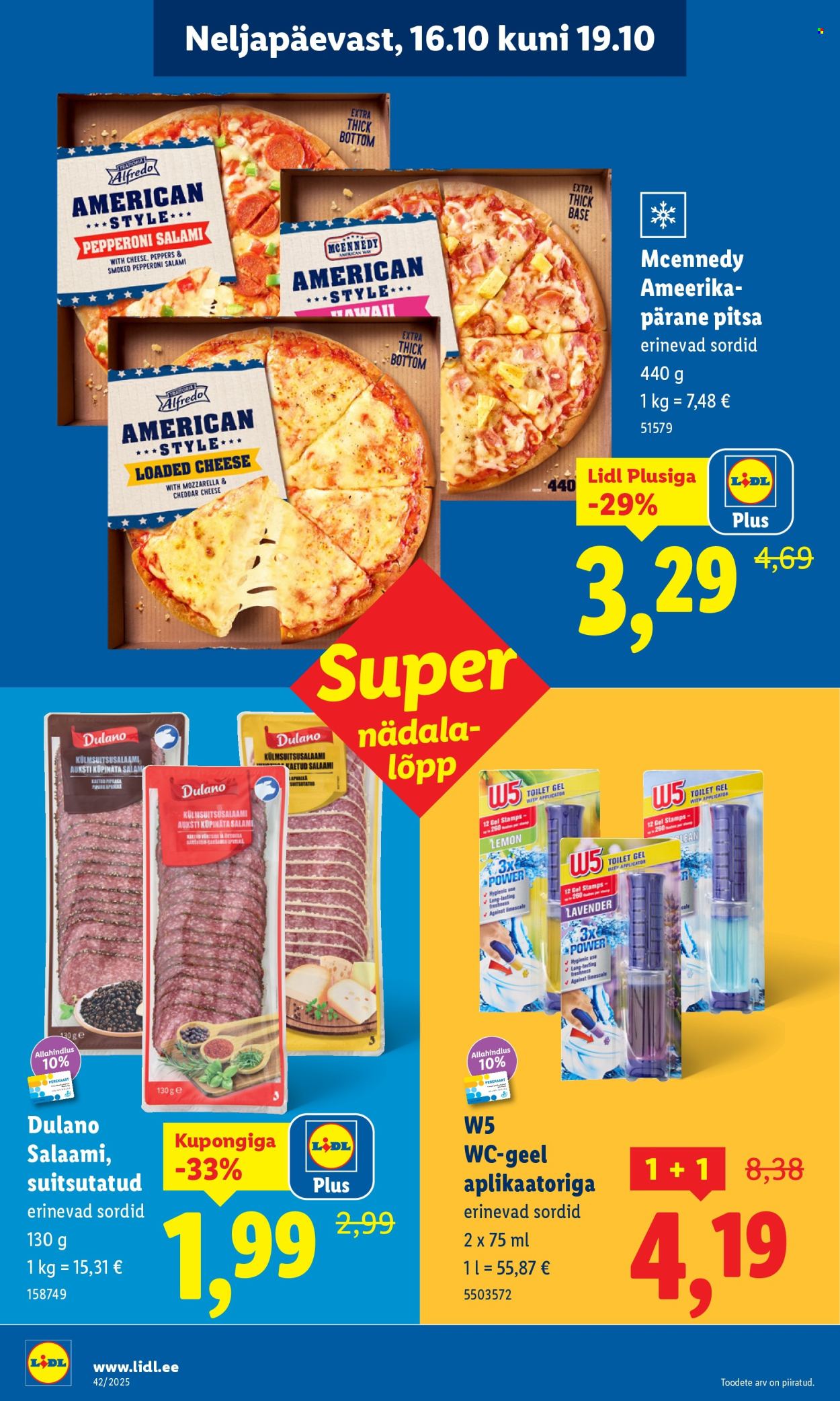 Lidl kliendileht - 16.10.2025 - 19.10.2025. Lehekülg 20