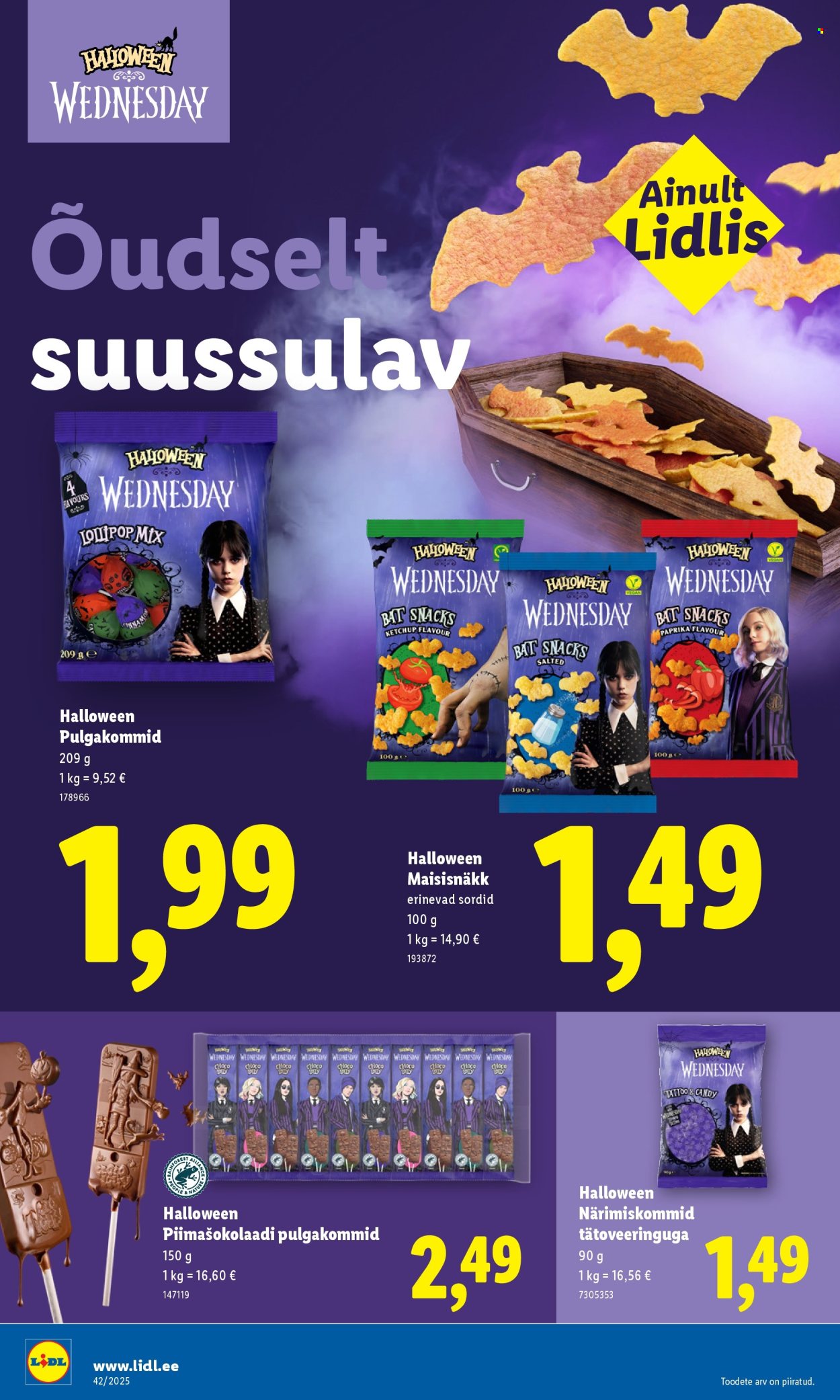 Lidl kliendileht - 16.10.2025 - 19.10.2025. Lehekülg 30