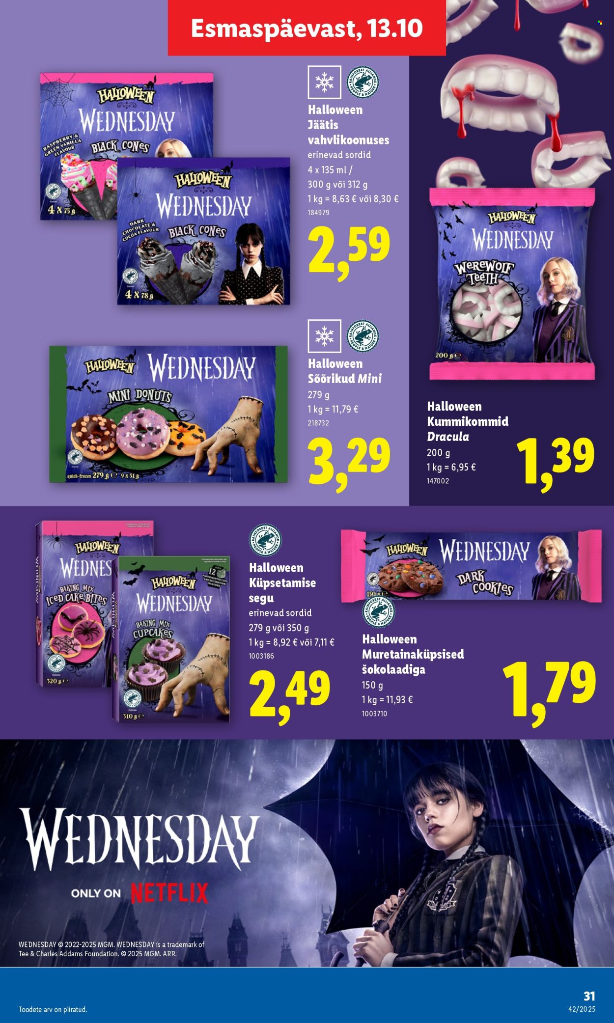 Lidl kliendileht - 16.10.2025 - 19.10.2025. Lehekülg 31