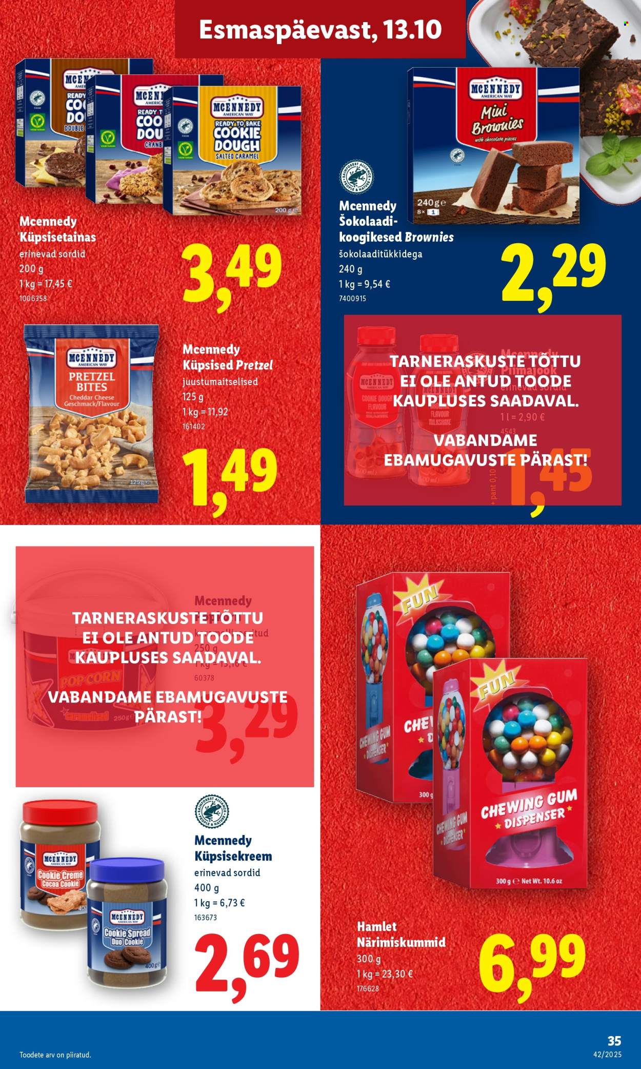 Lidl kliendileht - 16.10.2025 - 19.10.2025. Lehekülg 35