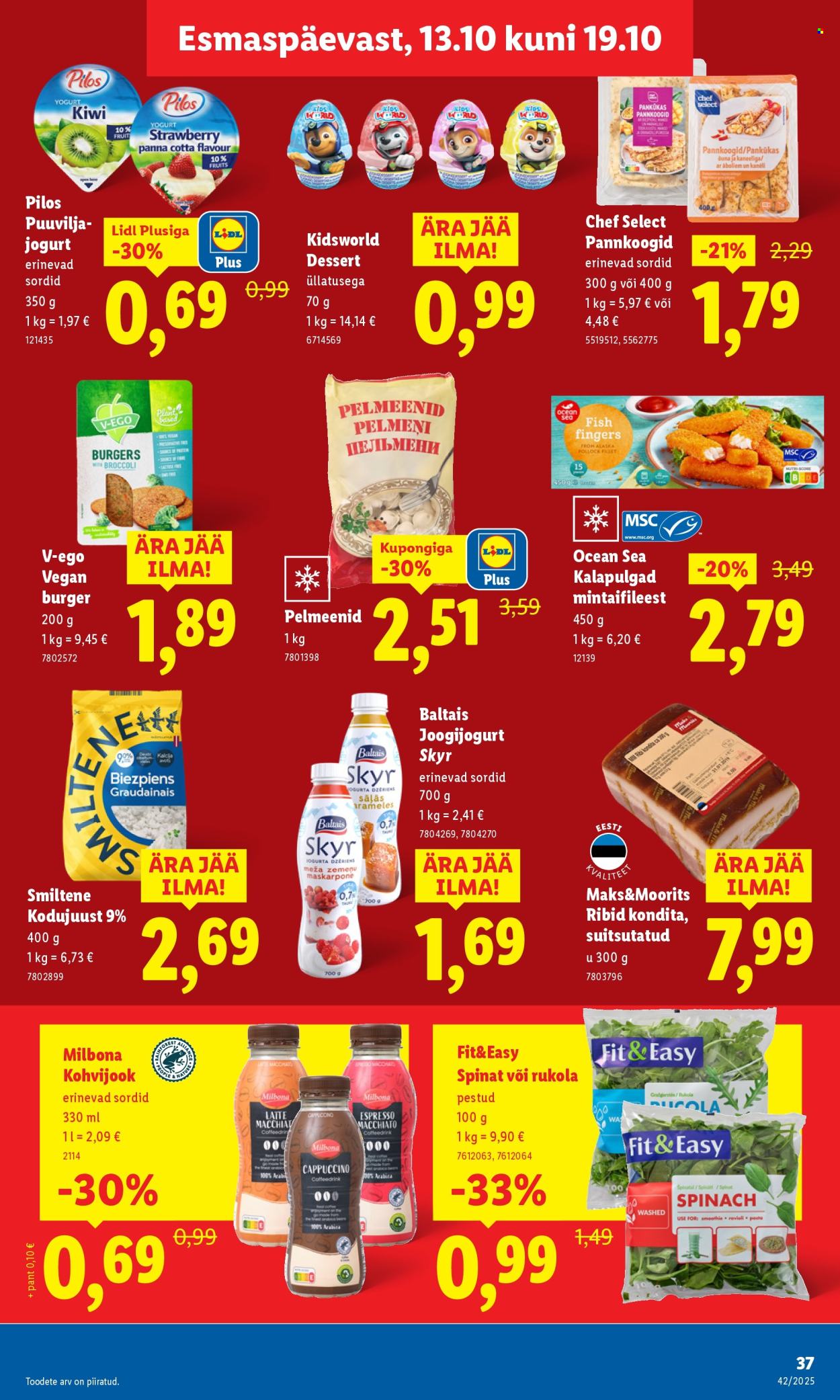 Lidl kliendileht - 16.10.2025 - 19.10.2025. Lehekülg 37