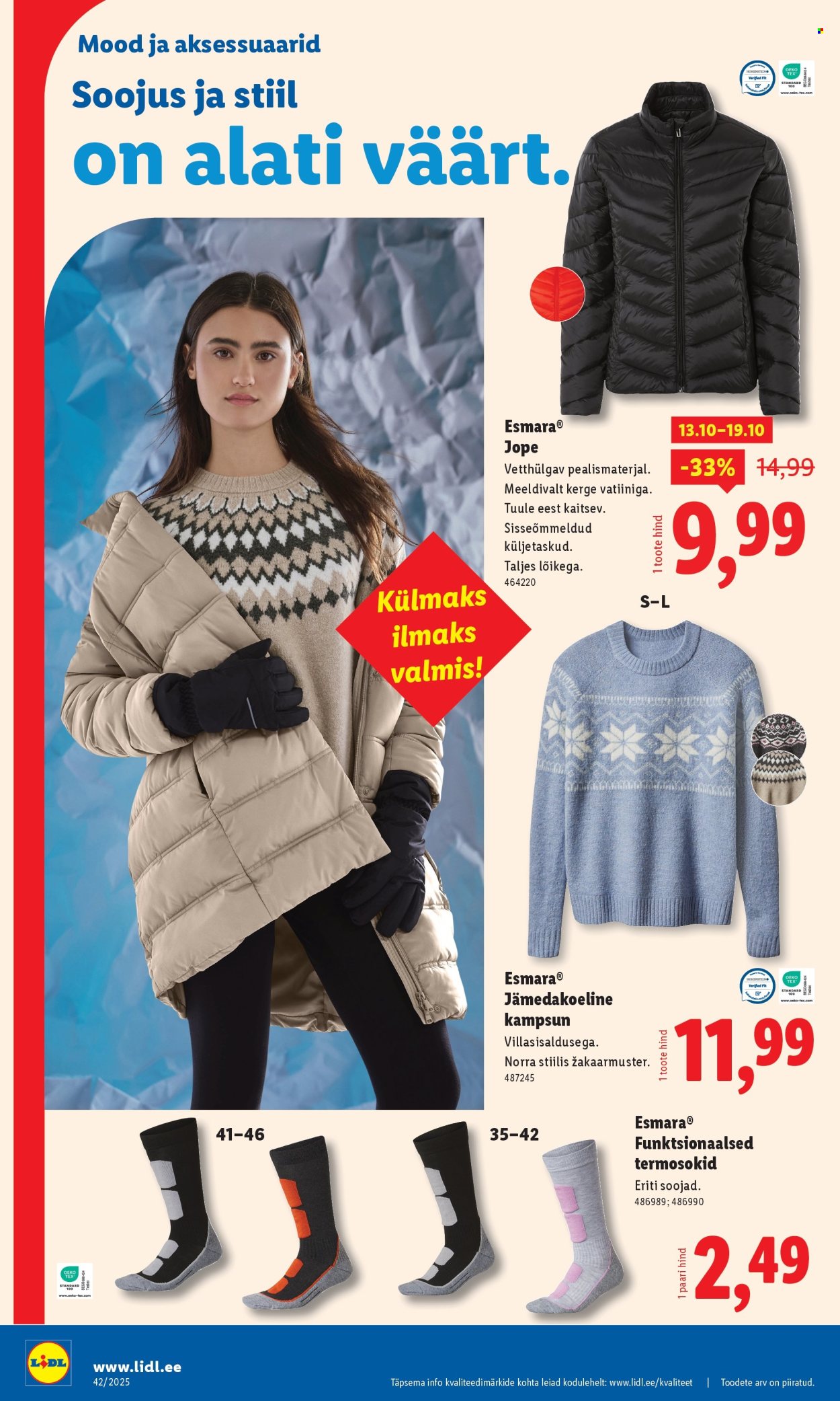 Lidl kliendileht - 16.10.2025 - 19.10.2025. Lehekülg 56