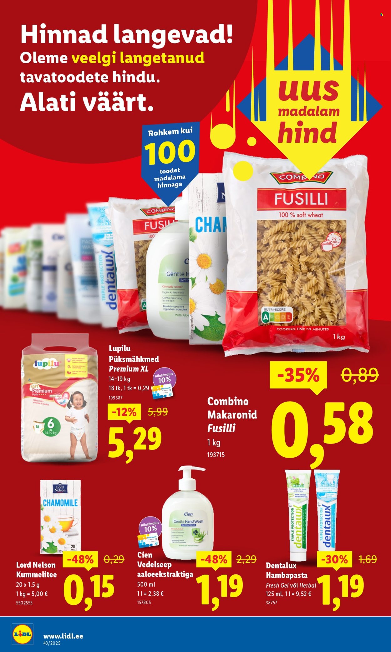 Lidl kliendileht - 20.10.2025 - 26.10.2025. Lehekülg 2