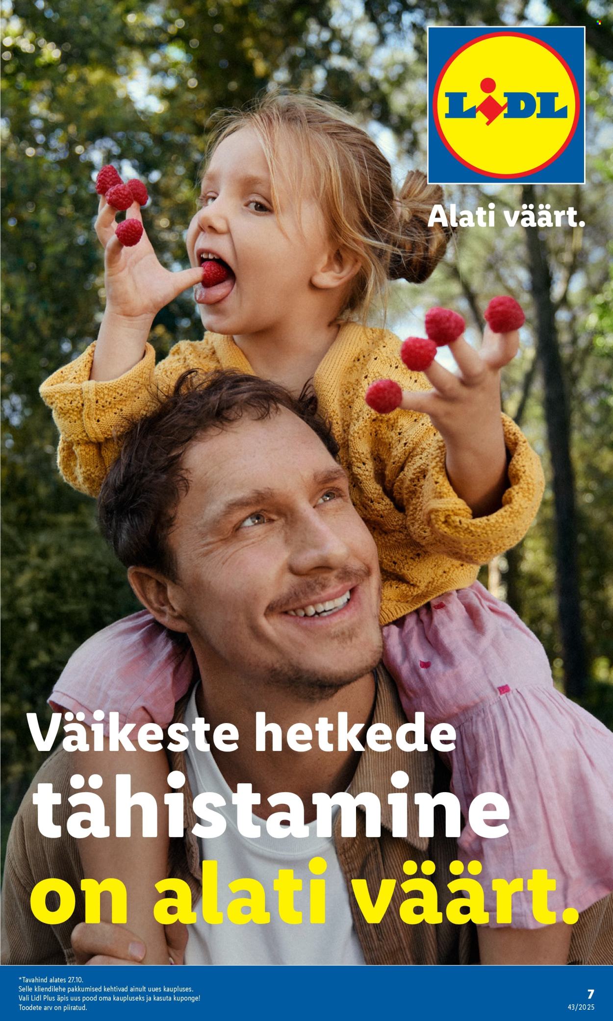 Lidl kliendileht - 20.10.2025 - 26.10.2025. Lehekülg 7