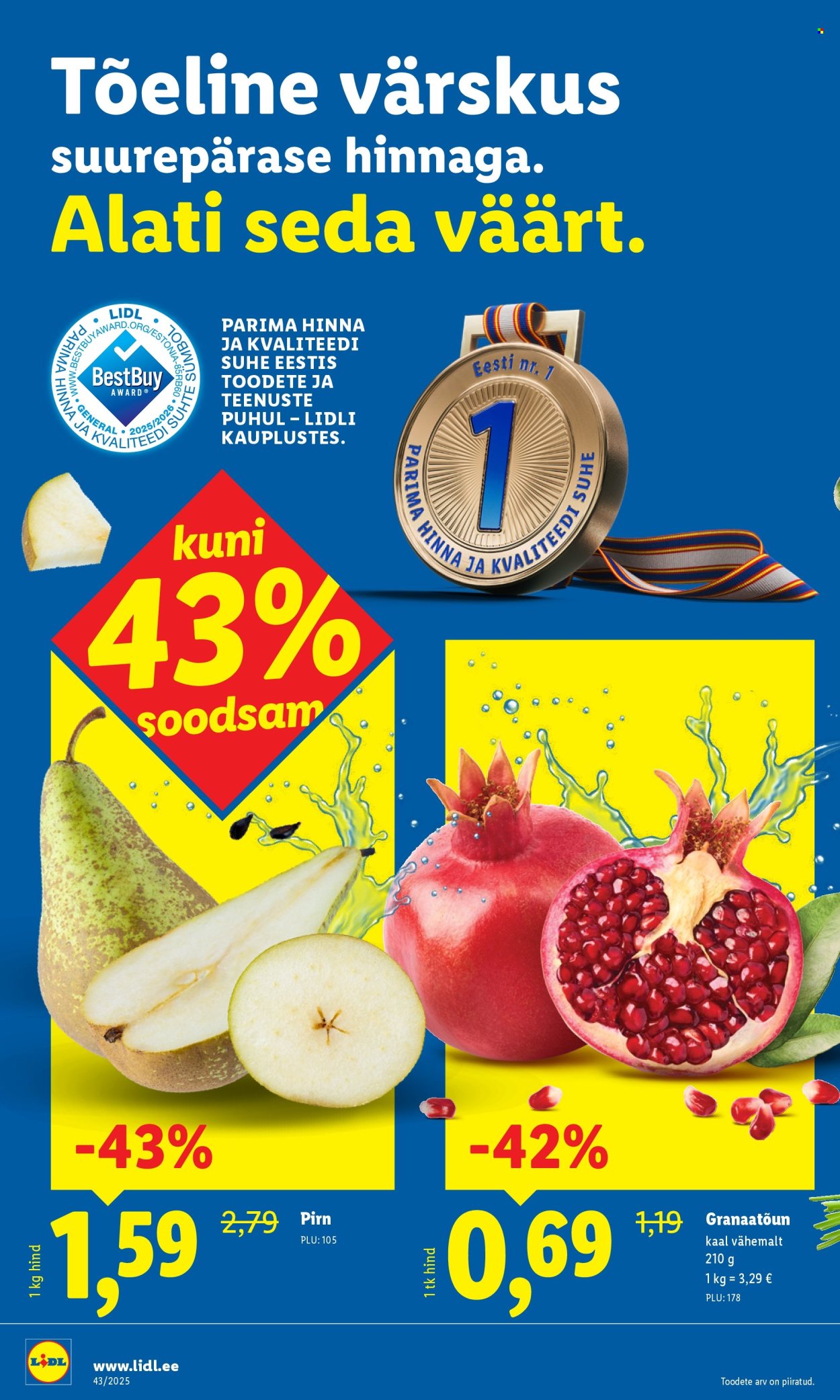 Lidl kliendileht - 23.10.2025 - 26.10.2025. Lehekülg 8