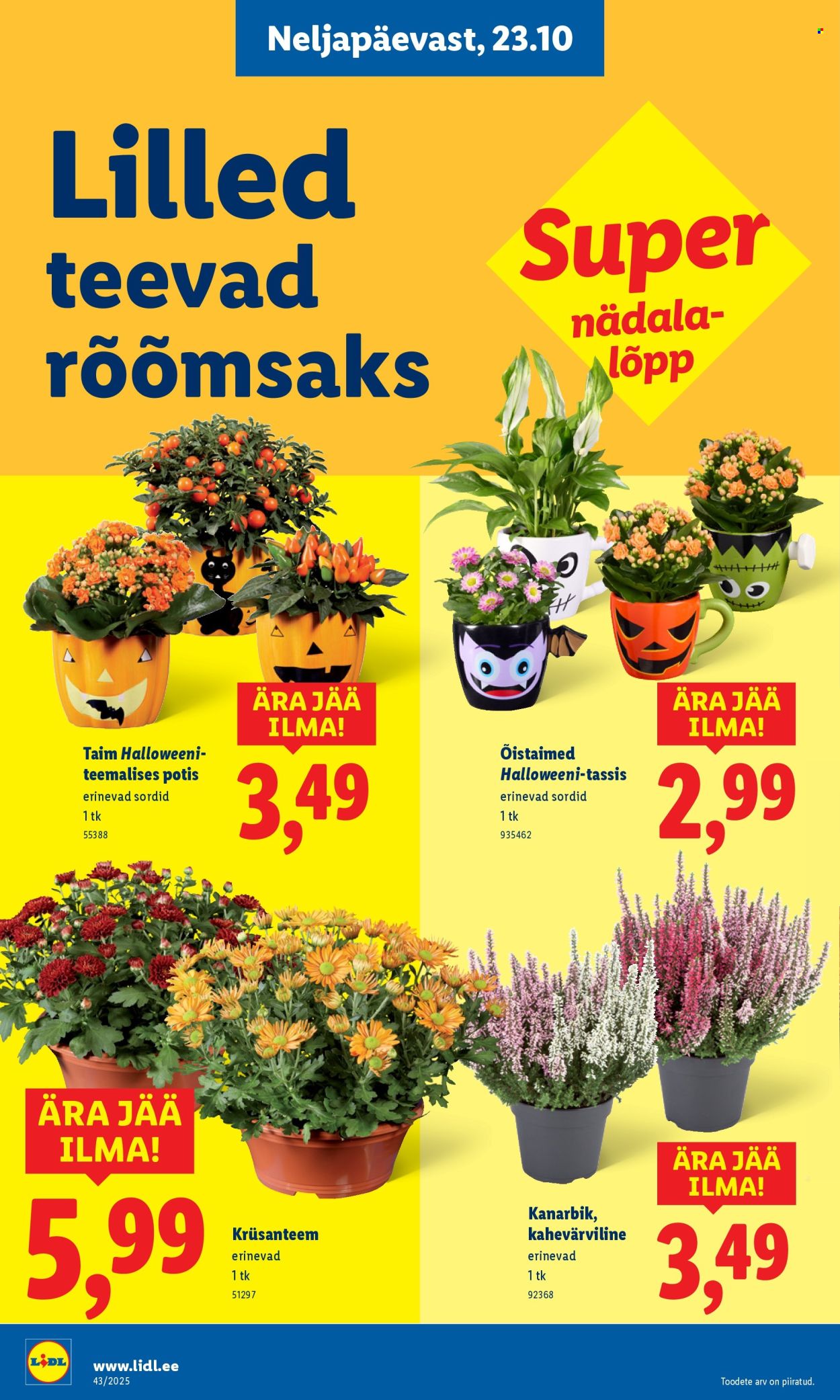 Lidl kliendileht - 23.10.2025 - 26.10.2025. Lehekülg 10