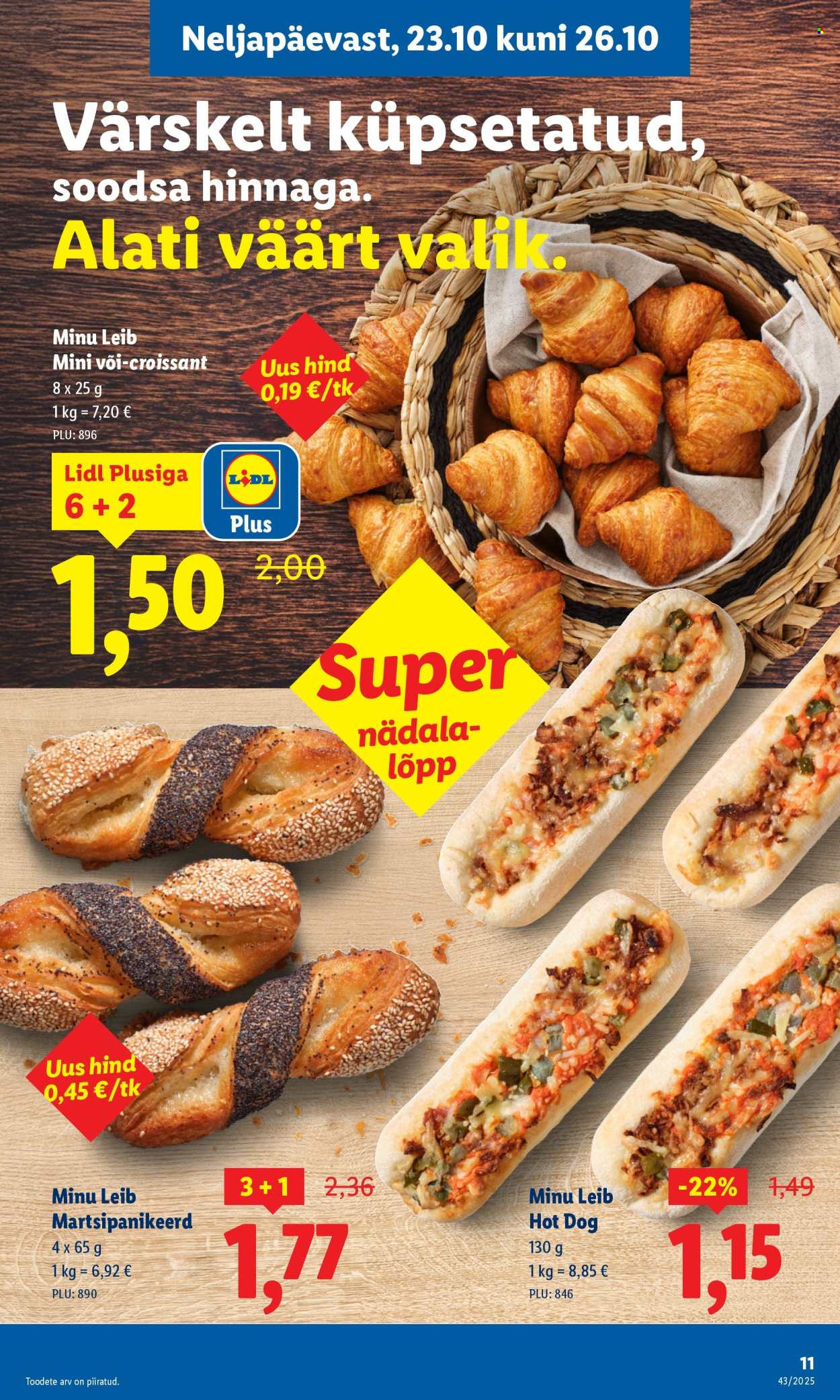 Lidl kliendileht - 23.10.2025 - 26.10.2025. Lehekülg 11