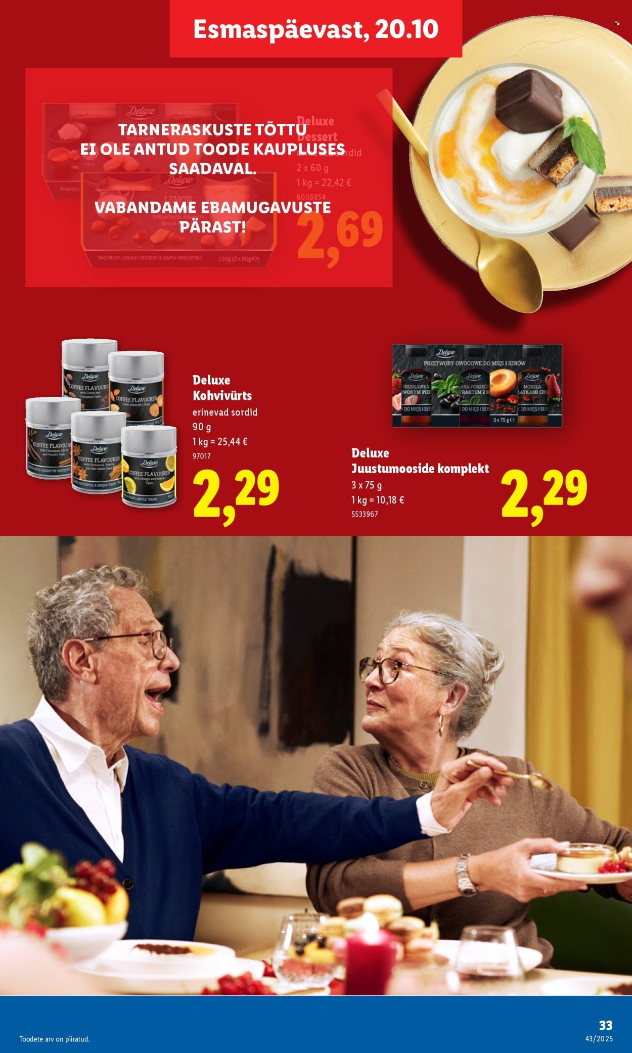 Lidl kliendileht - 23.10.2025 - 26.10.2025. Lehekülg 33