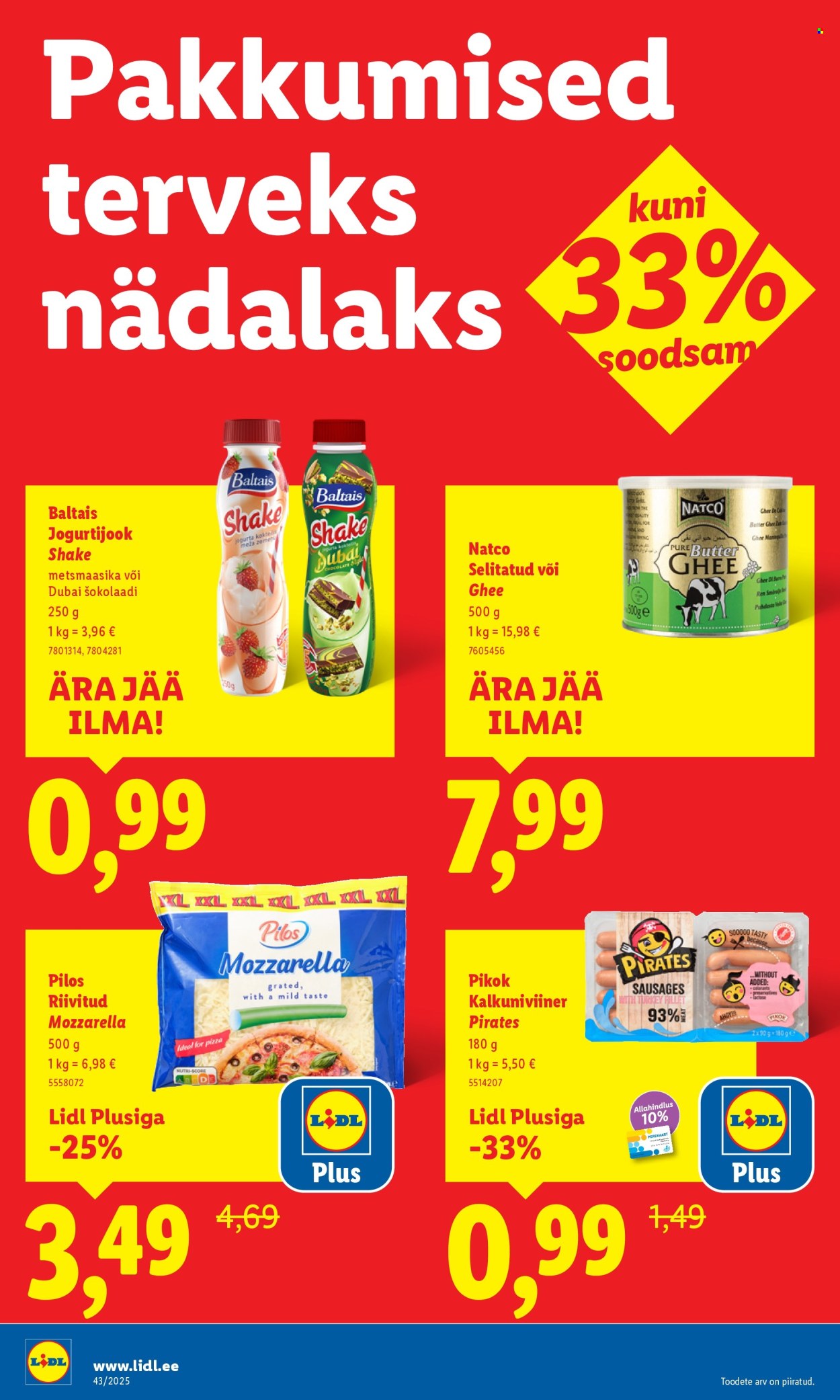 Lidl kliendileht - 23.10.2025 - 26.10.2025. Lehekülg 34
