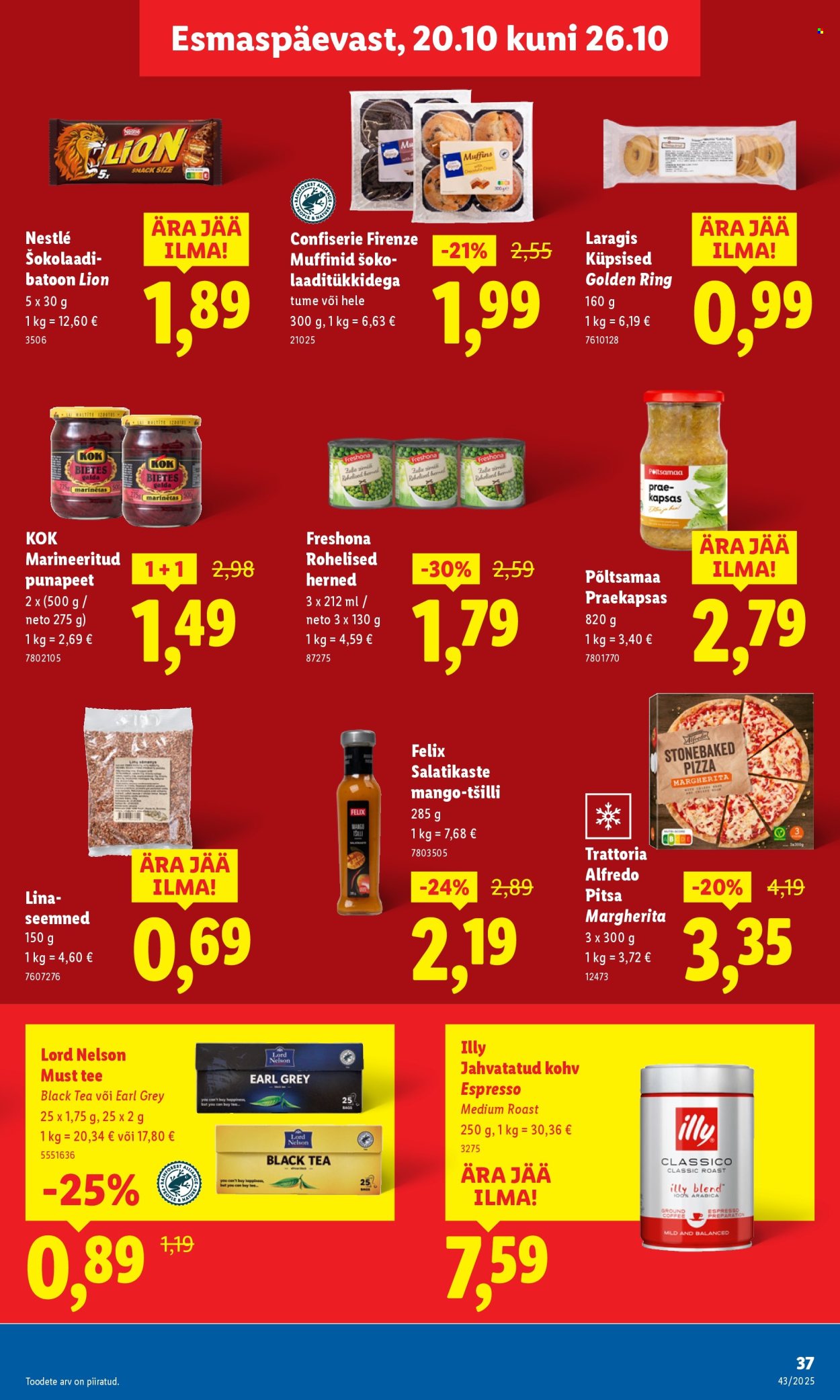Lidl kliendileht - 23.10.2025 - 26.10.2025. Lehekülg 37