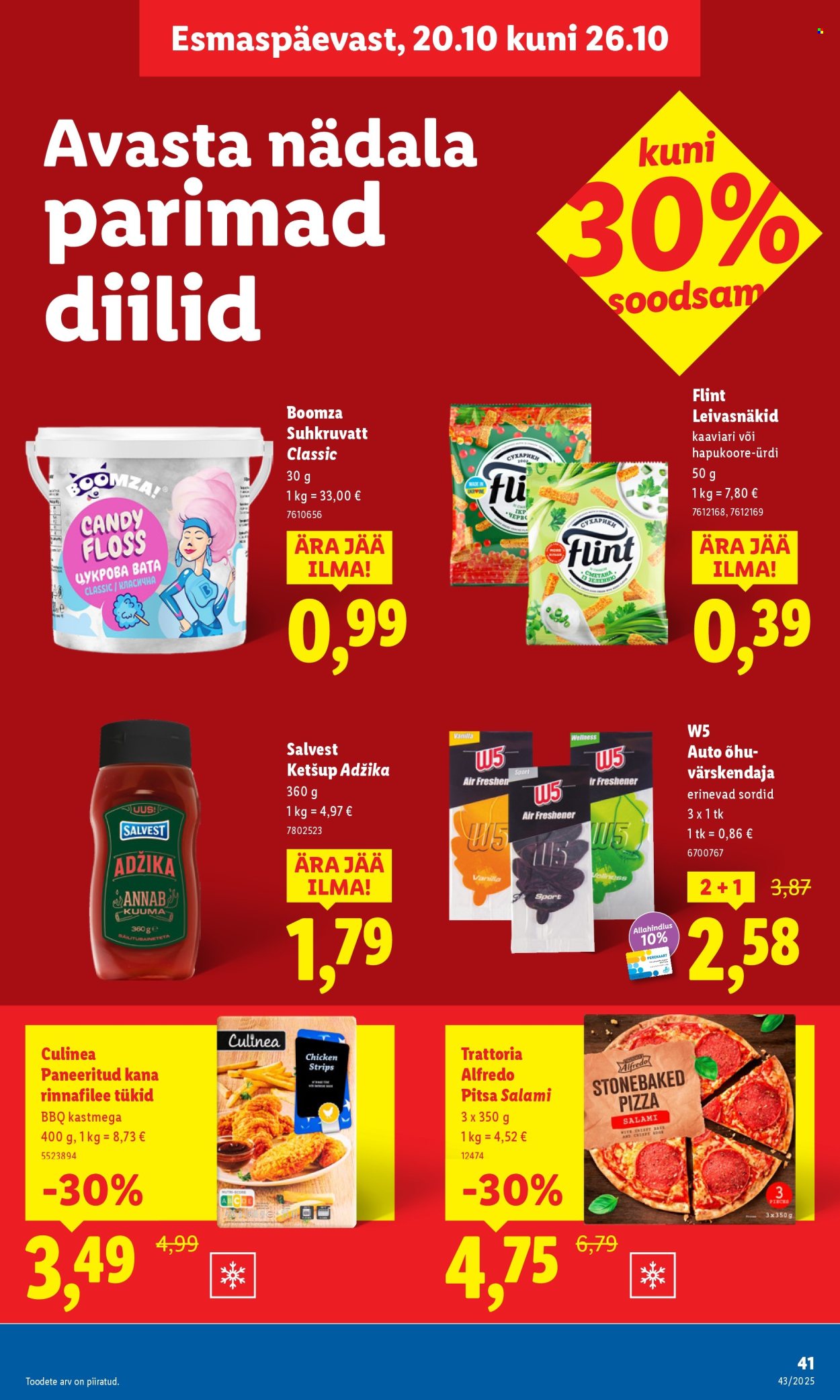 Lidl kliendileht - 23.10.2025 - 26.10.2025. Lehekülg 41