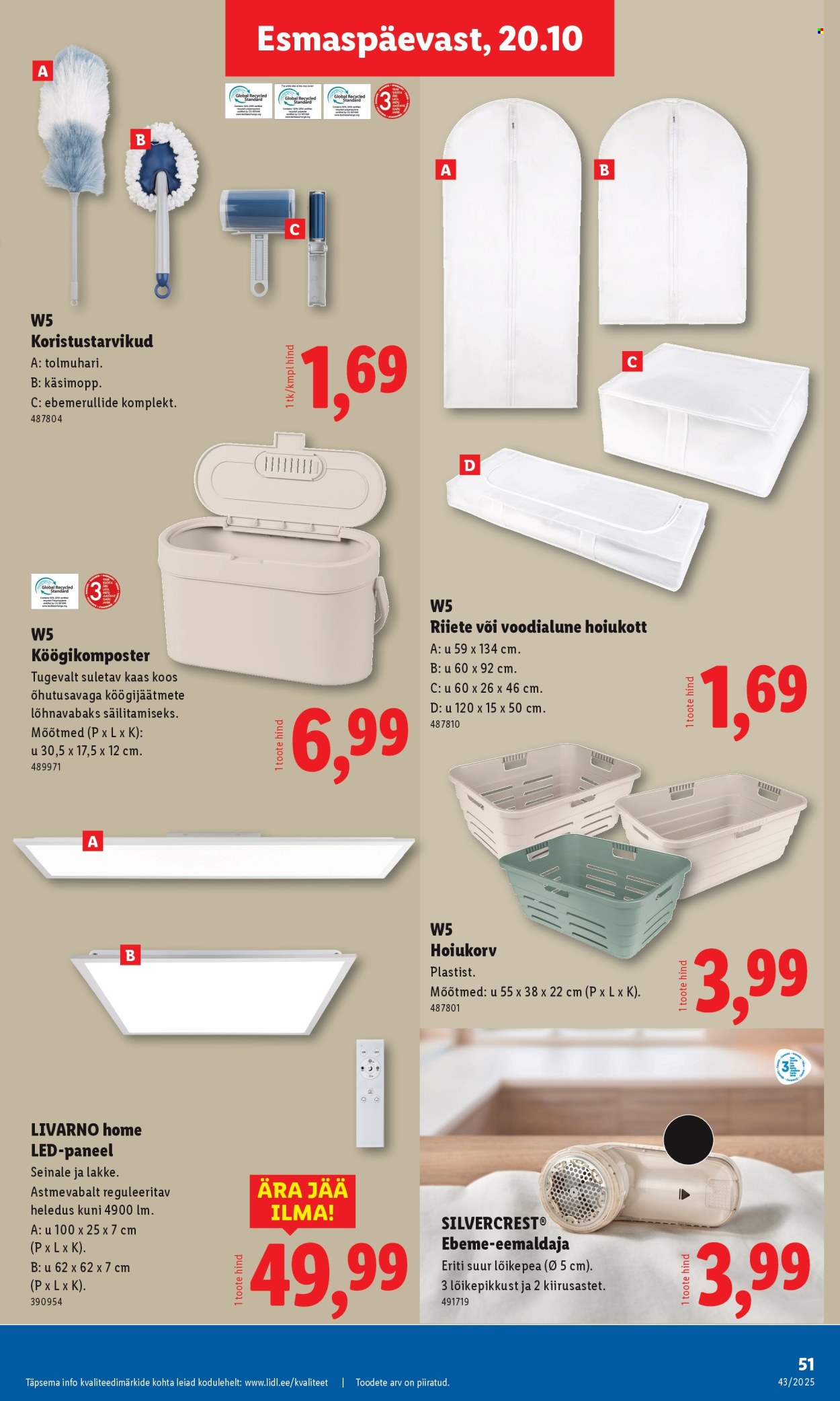 Lidl kliendileht - 23.10.2025 - 26.10.2025. Lehekülg 51