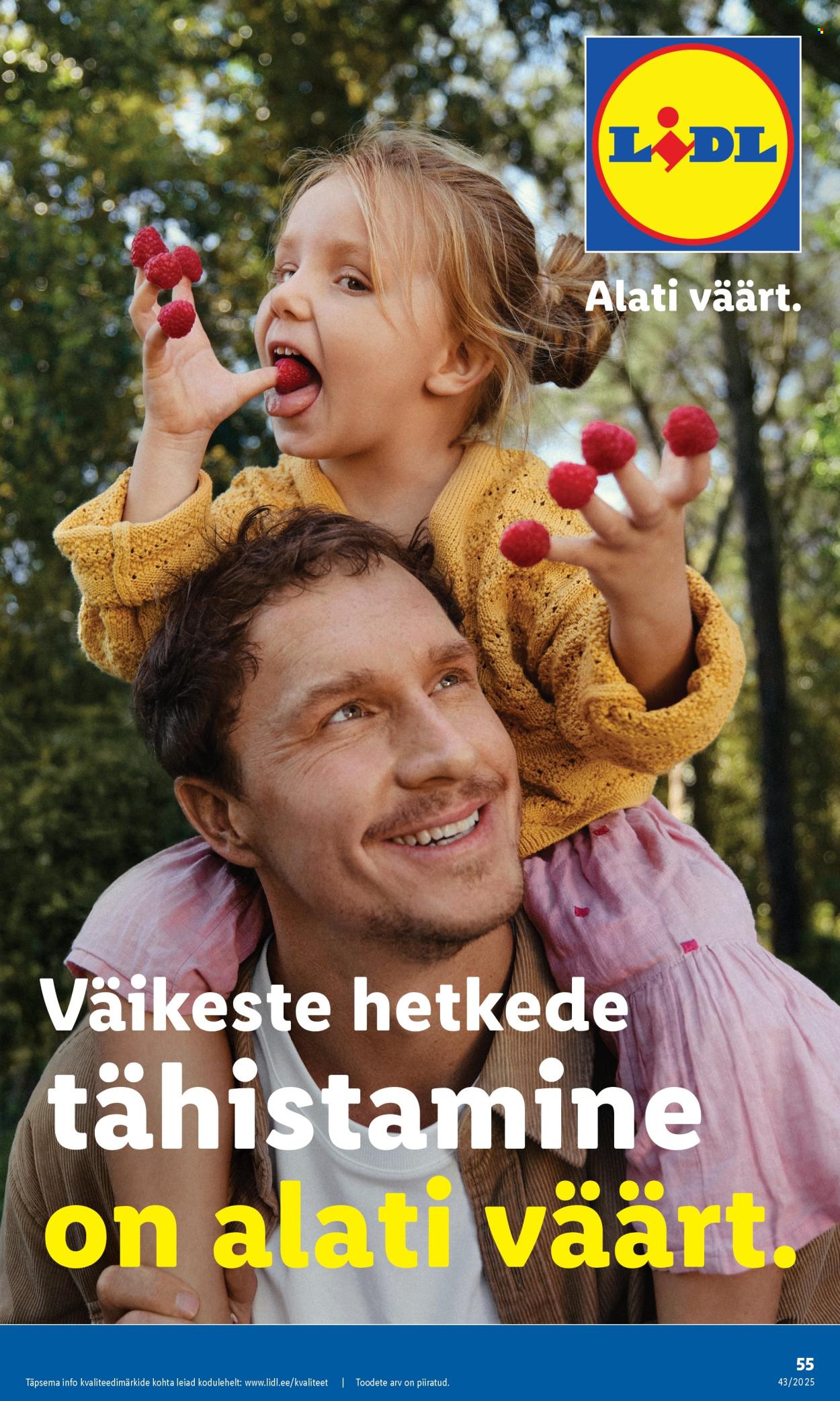 Lidl kliendileht - 23.10.2025 - 26.10.2025. Lehekülg 55