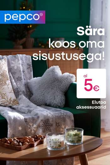 Kaupluse Pepco kliendileht.