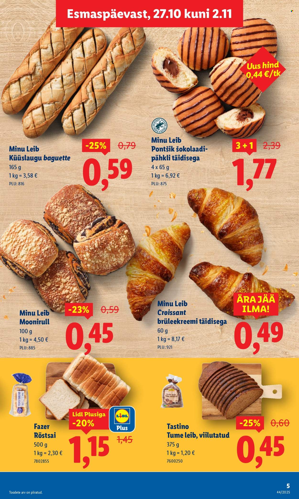 Lidl kliendileht - 27.10.2025 - 02.11.2025. Lehekülg 5