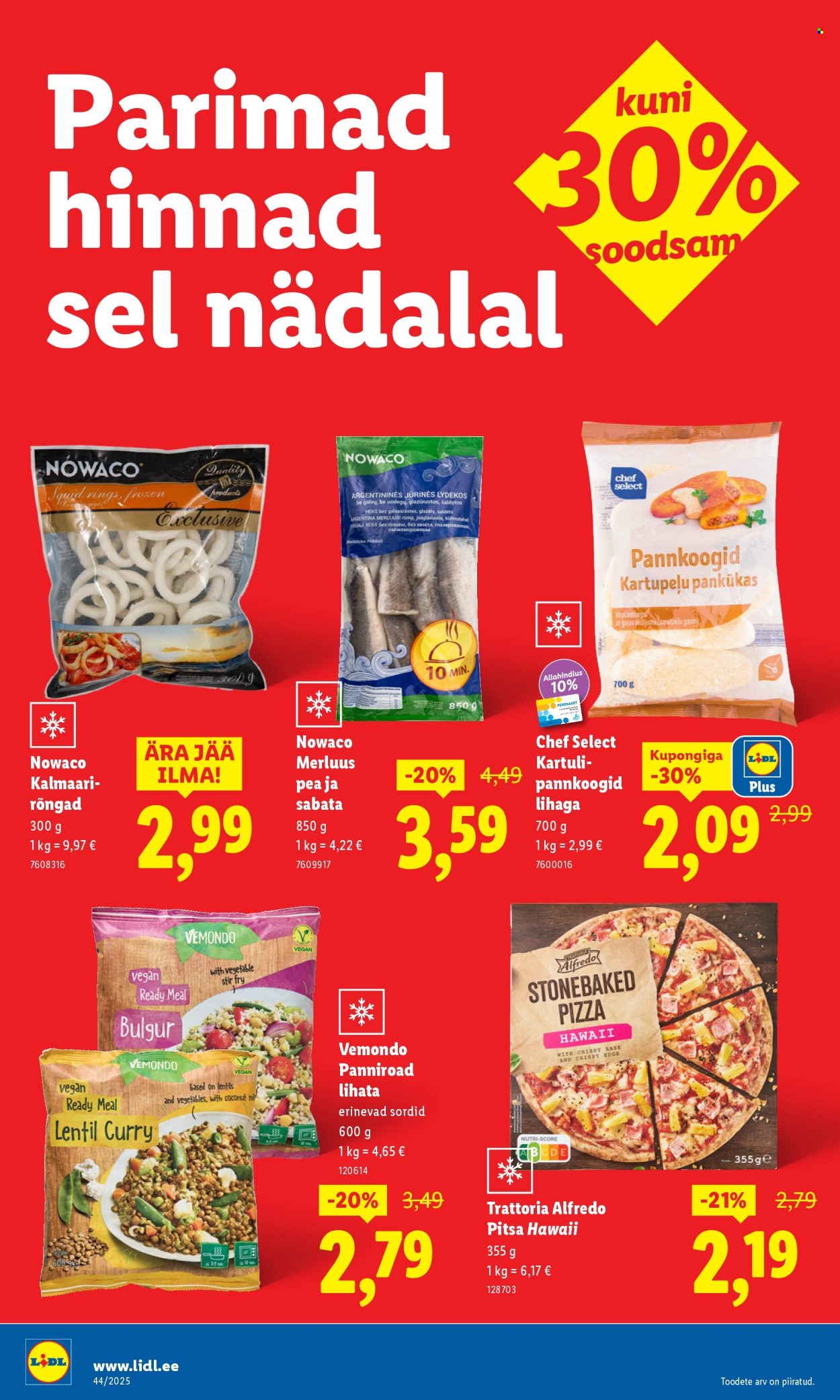 Lidl kliendileht - 27.10.2025 - 02.11.2025. Lehekülg 30