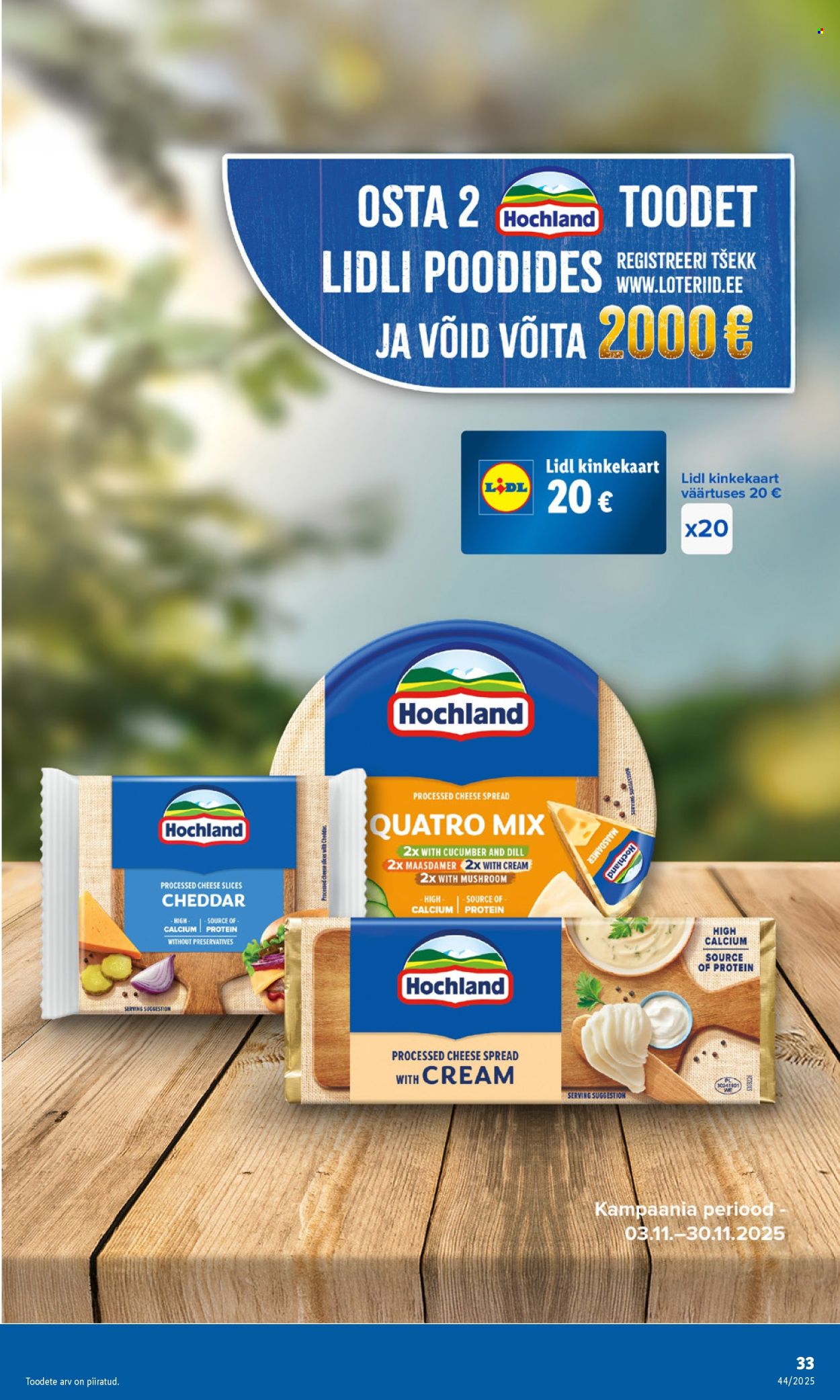 Lidl kliendileht - 27.10.2025 - 02.11.2025. Lehekülg 33