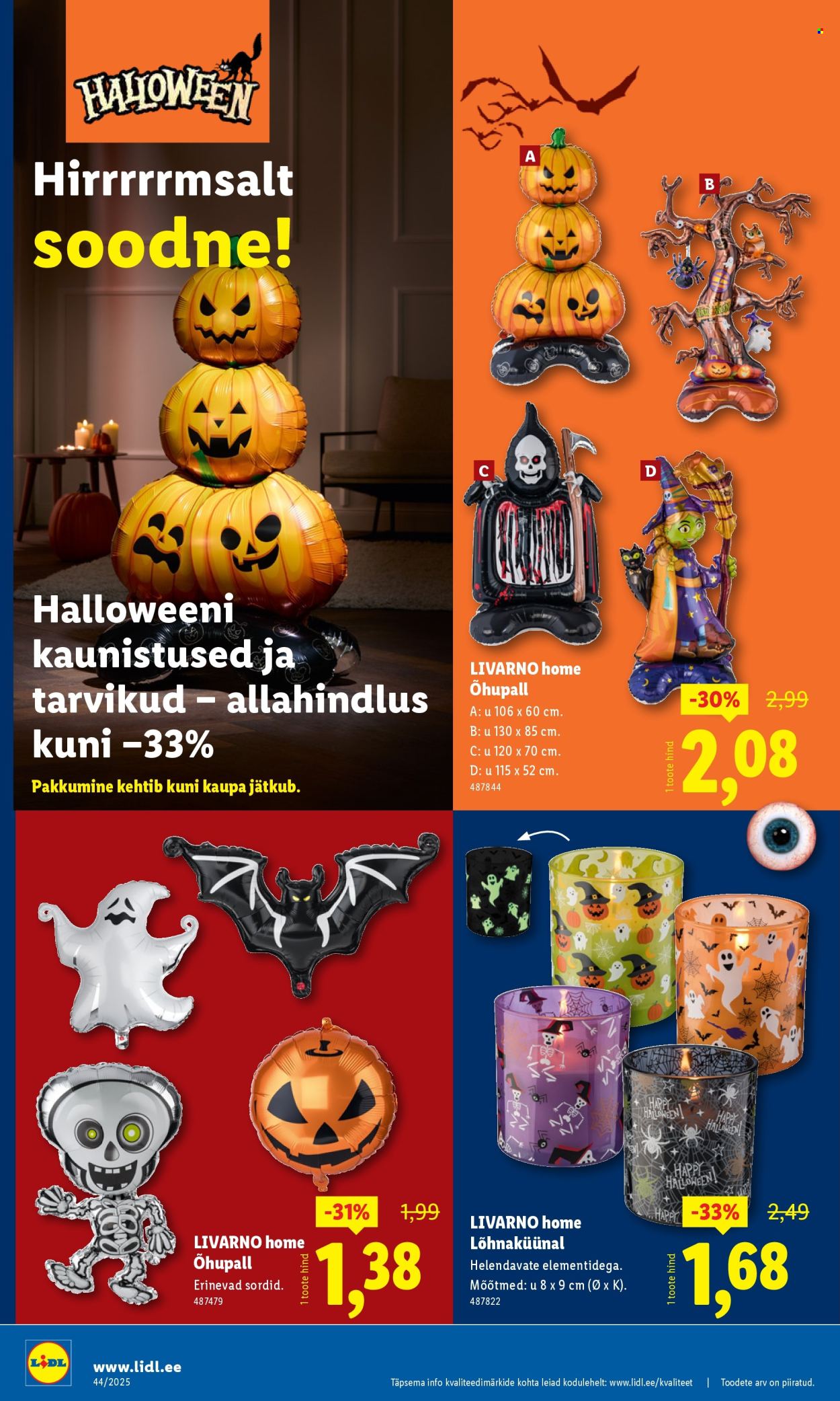 Lidl kliendileht - 27.10.2025 - 02.11.2025. Lehekülg 34