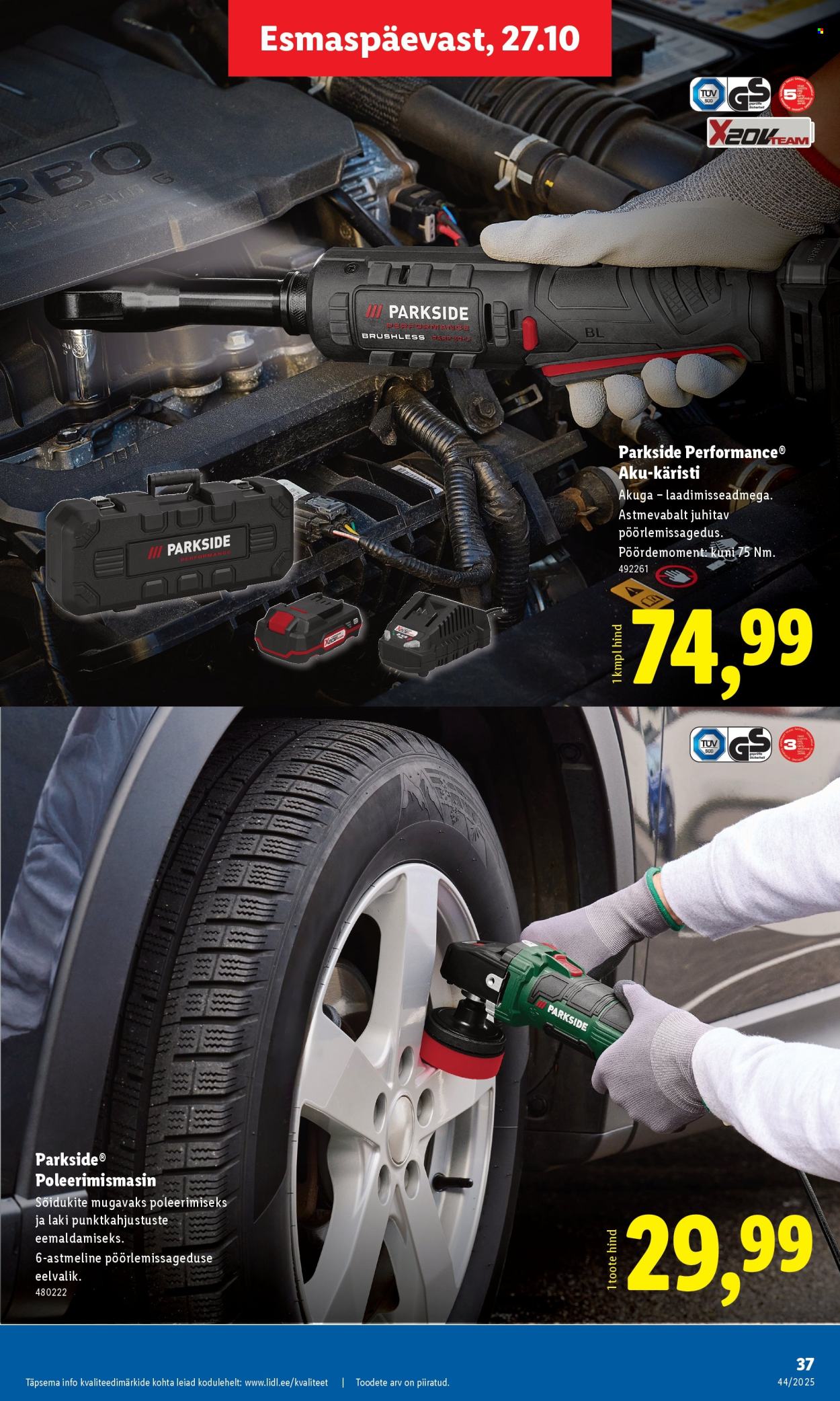Lidl kliendileht - 27.10.2025 - 02.11.2025. Lehekülg 39
